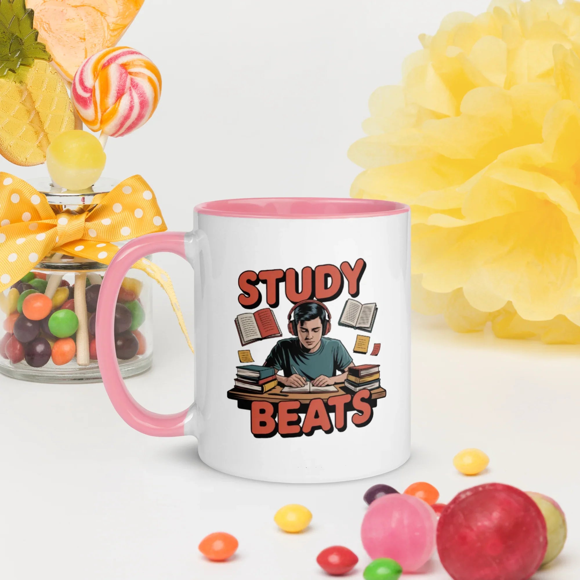 Study Beats Focus-Mode Ceramic Mug - RaZits