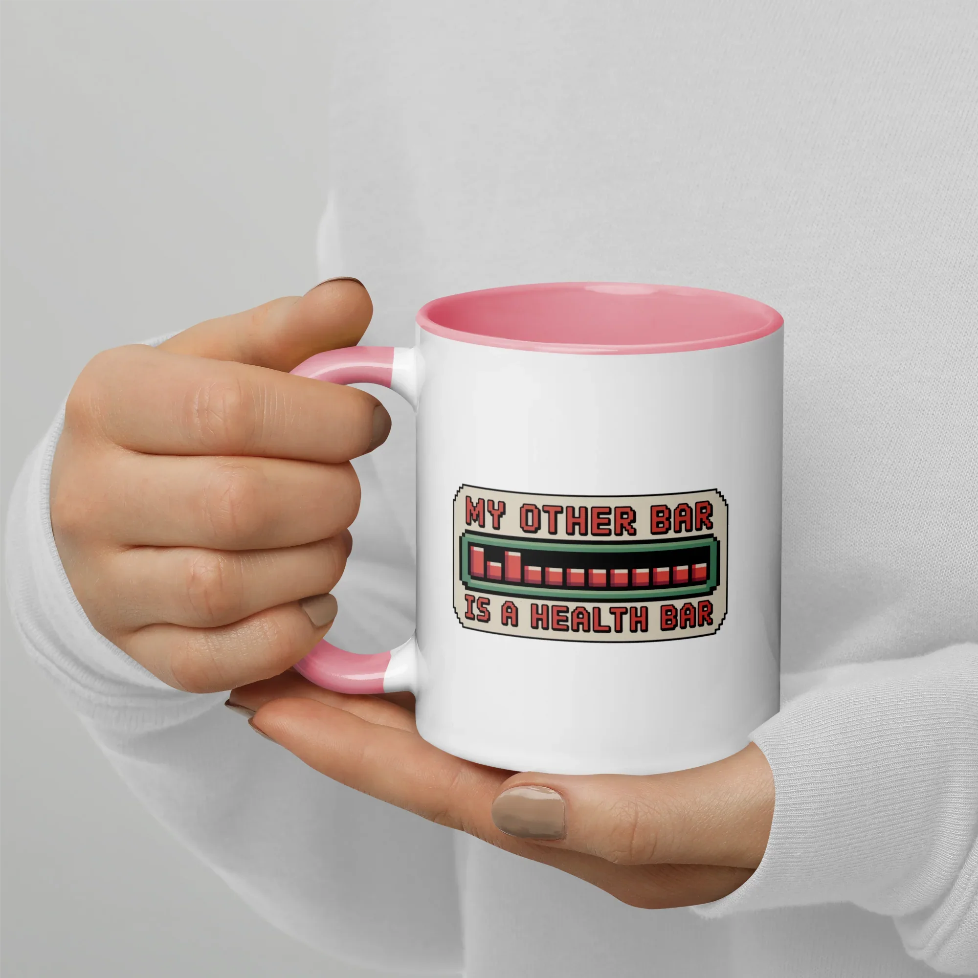 Retro Gaming Bartop Mug – Pixel Nostalgia Design for True Arcade Fans - RaZits