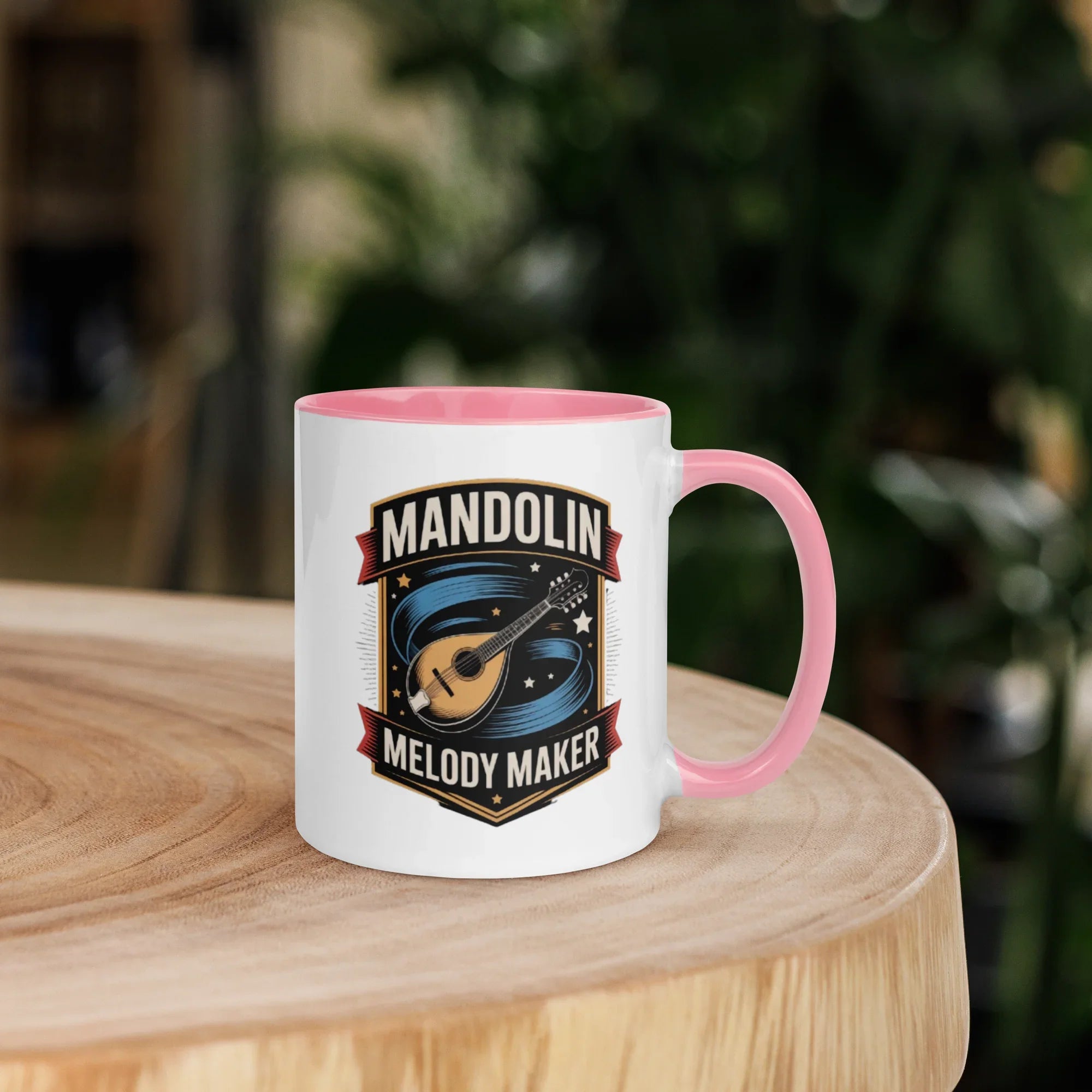 Mandolin Melody Maker Mug – Vintage Strings & Starry Sips - RaZits