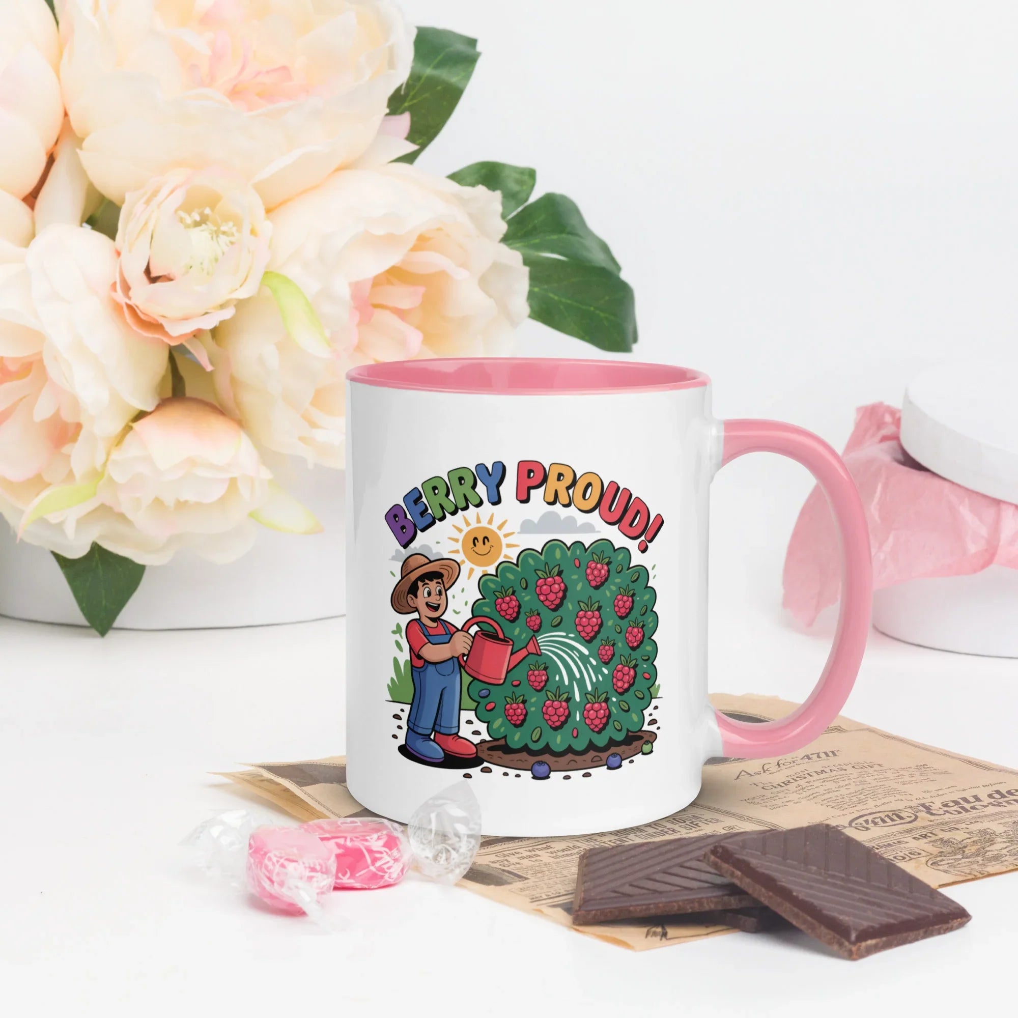 Berry Proud Gardener Ceramic Mug - RaZits