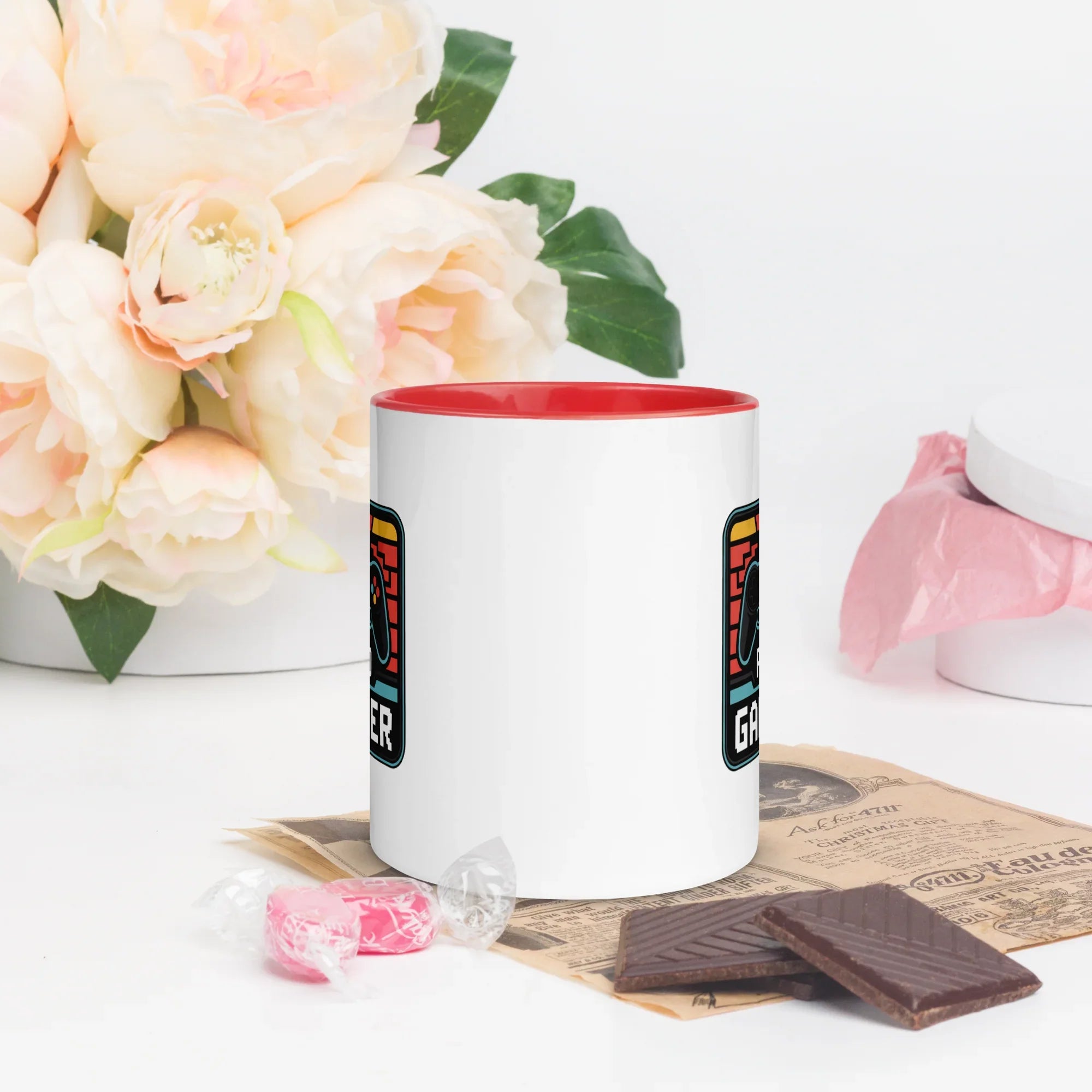 Pro Gamer Mug – Retro Pixel Controller Design for Competitive Players - RaZits