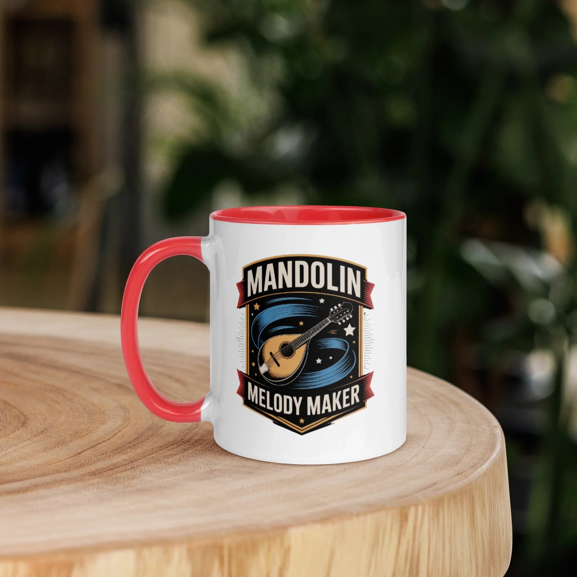 Mandolin Melody Maker Mug – Vintage Strings & Starry Sips - RaZits