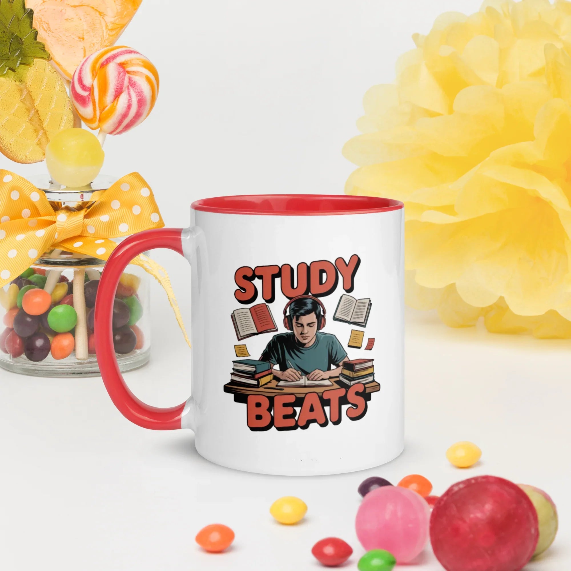 Study Beats Focus-Mode Ceramic Mug - RaZits