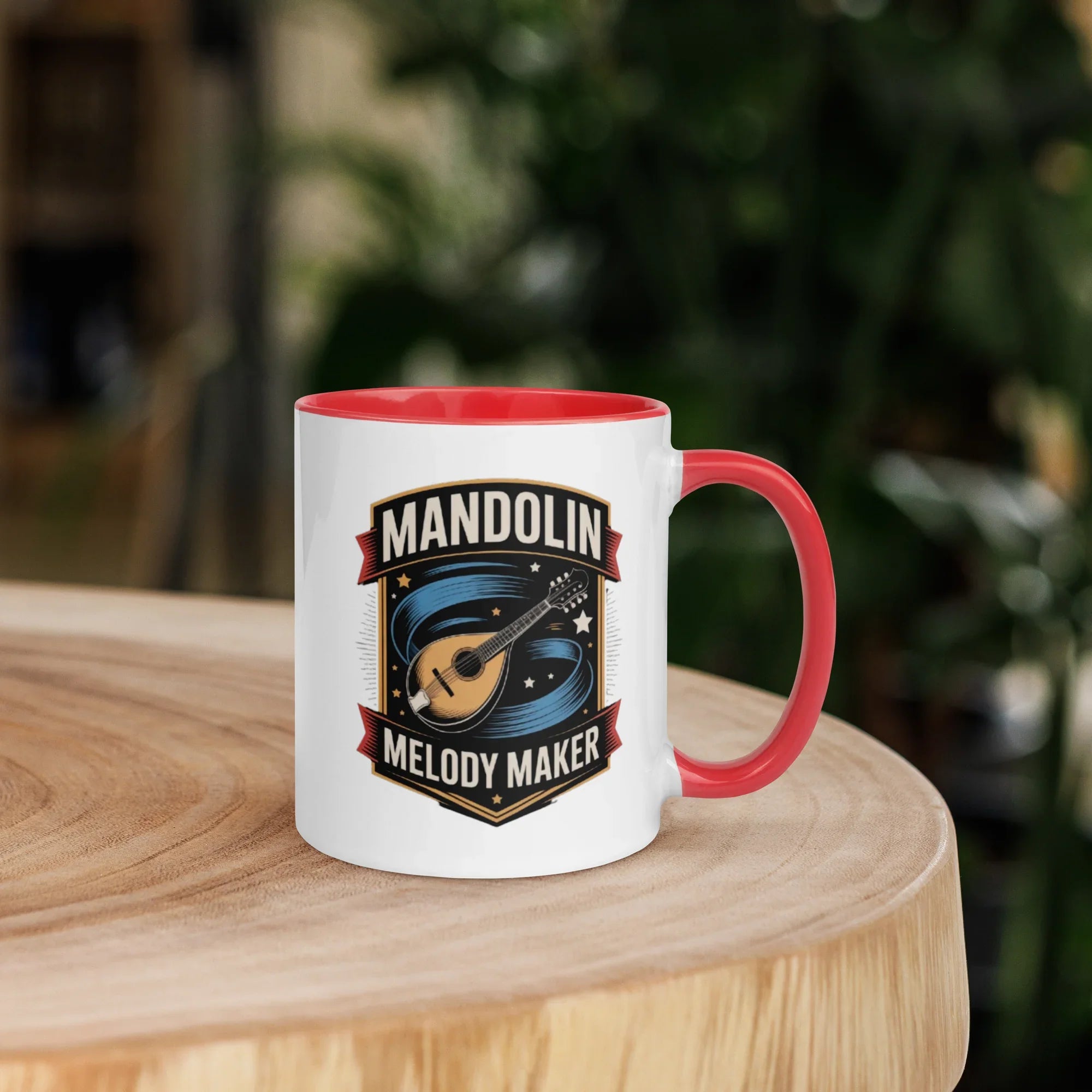 Mandolin Melody Maker Mug – Vintage Strings & Starry Sips - RaZits