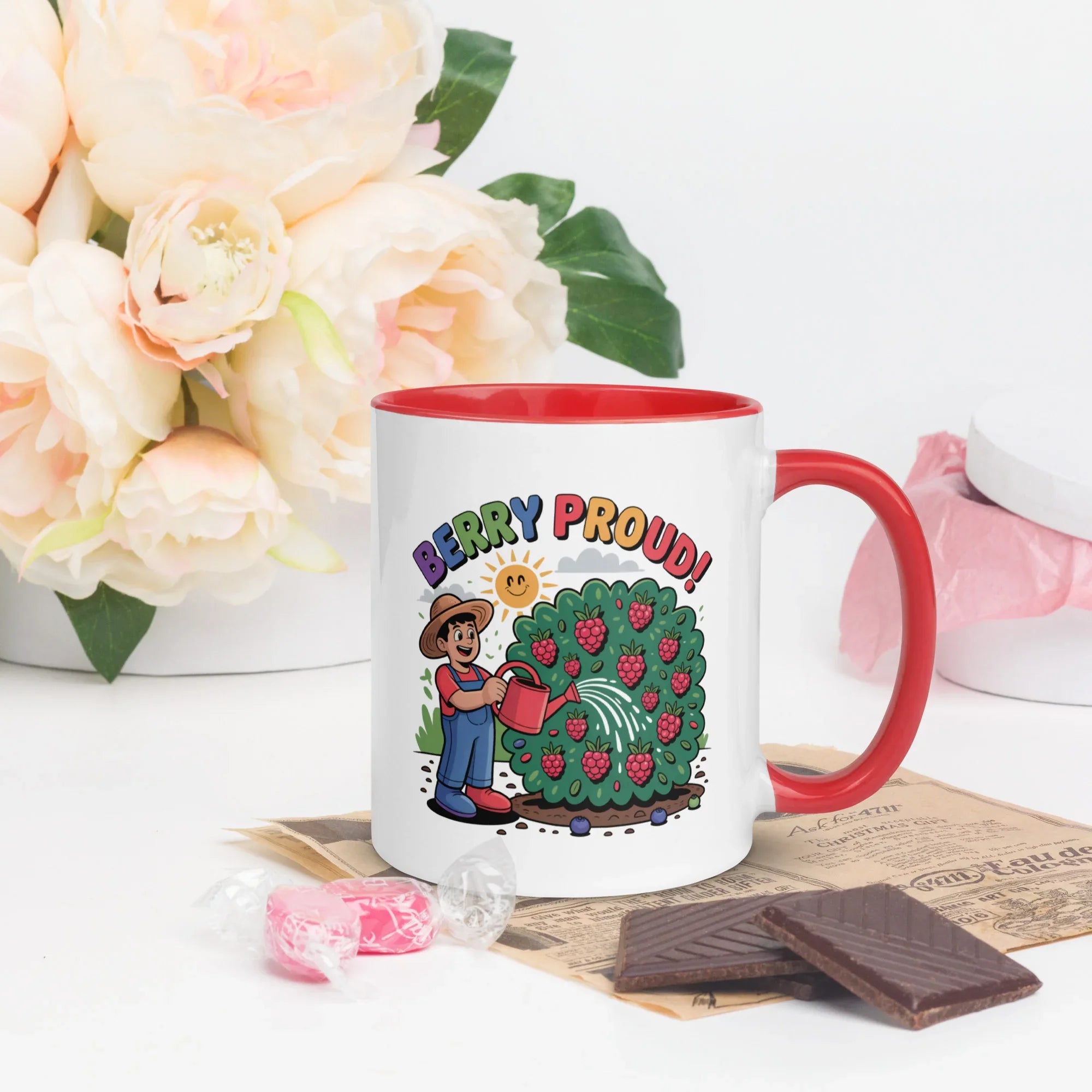 Berry Proud Gardener Ceramic Mug - RaZits