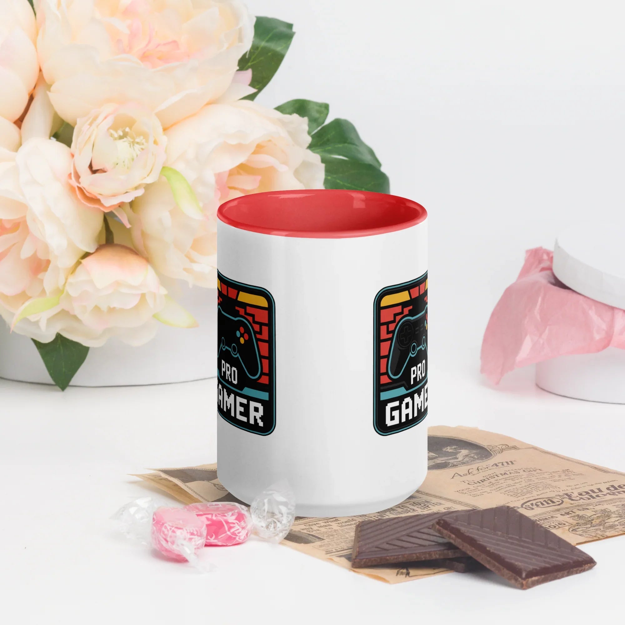 Pro Gamer Mug – Retro Pixel Controller Design for Competitive Players - RaZits