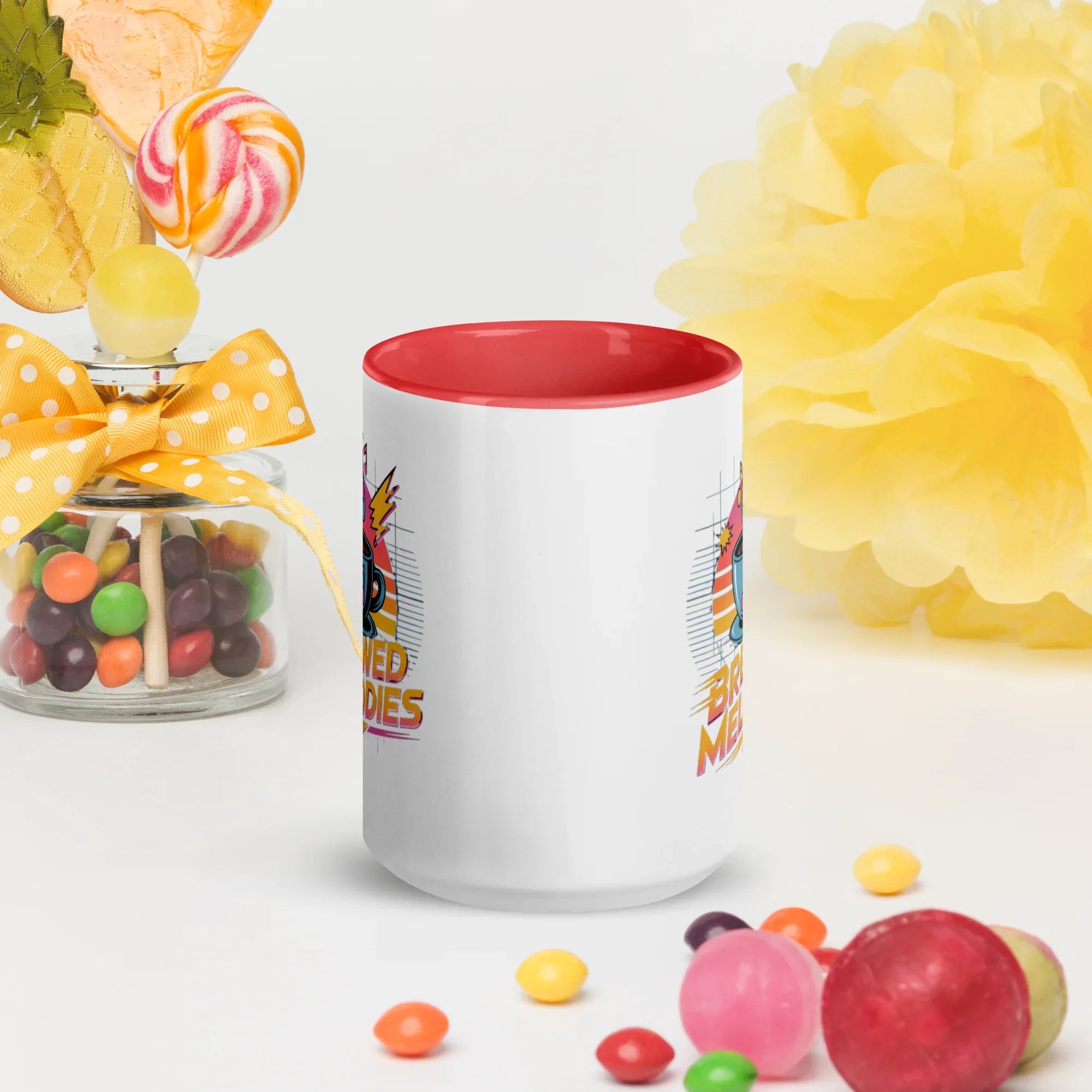 Brewed Melodies Mug – Retro Coffee Vibes for Music Lovers - RaZits