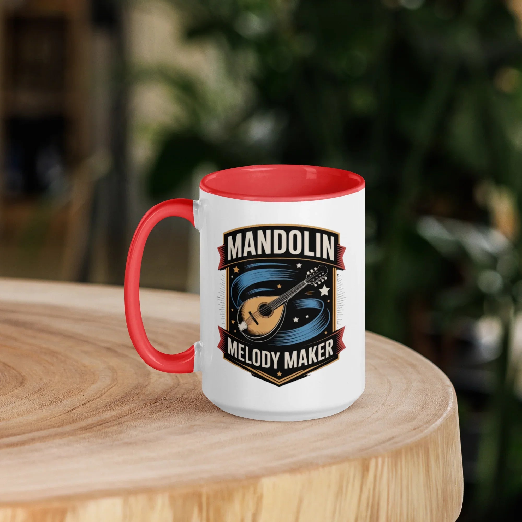 Mandolin Melody Maker Mug – Vintage Strings & Starry Sips - RaZits