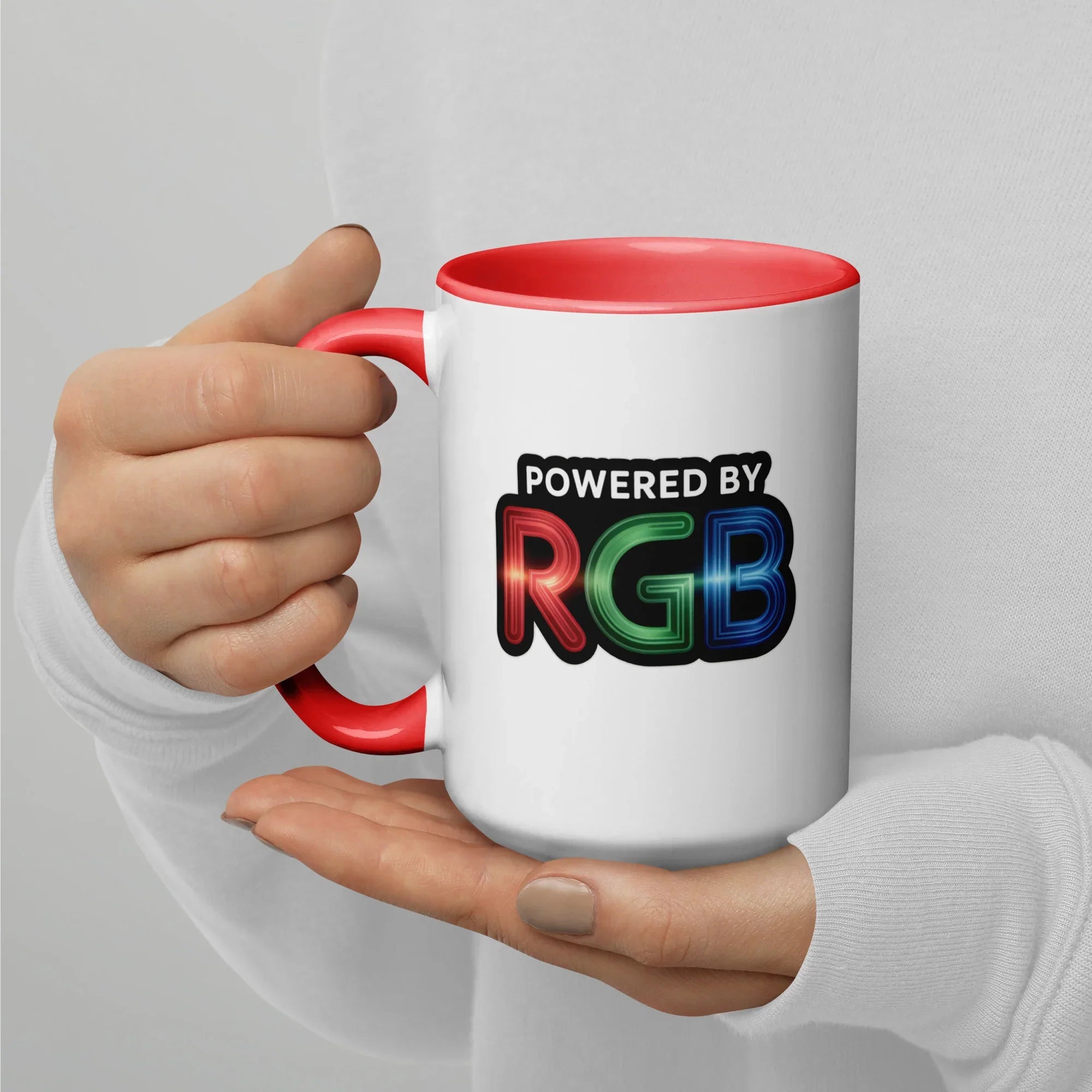Powered by RGB Gaming Mug – PC Gamer Gift for RGB Setup Fans - RaZits
