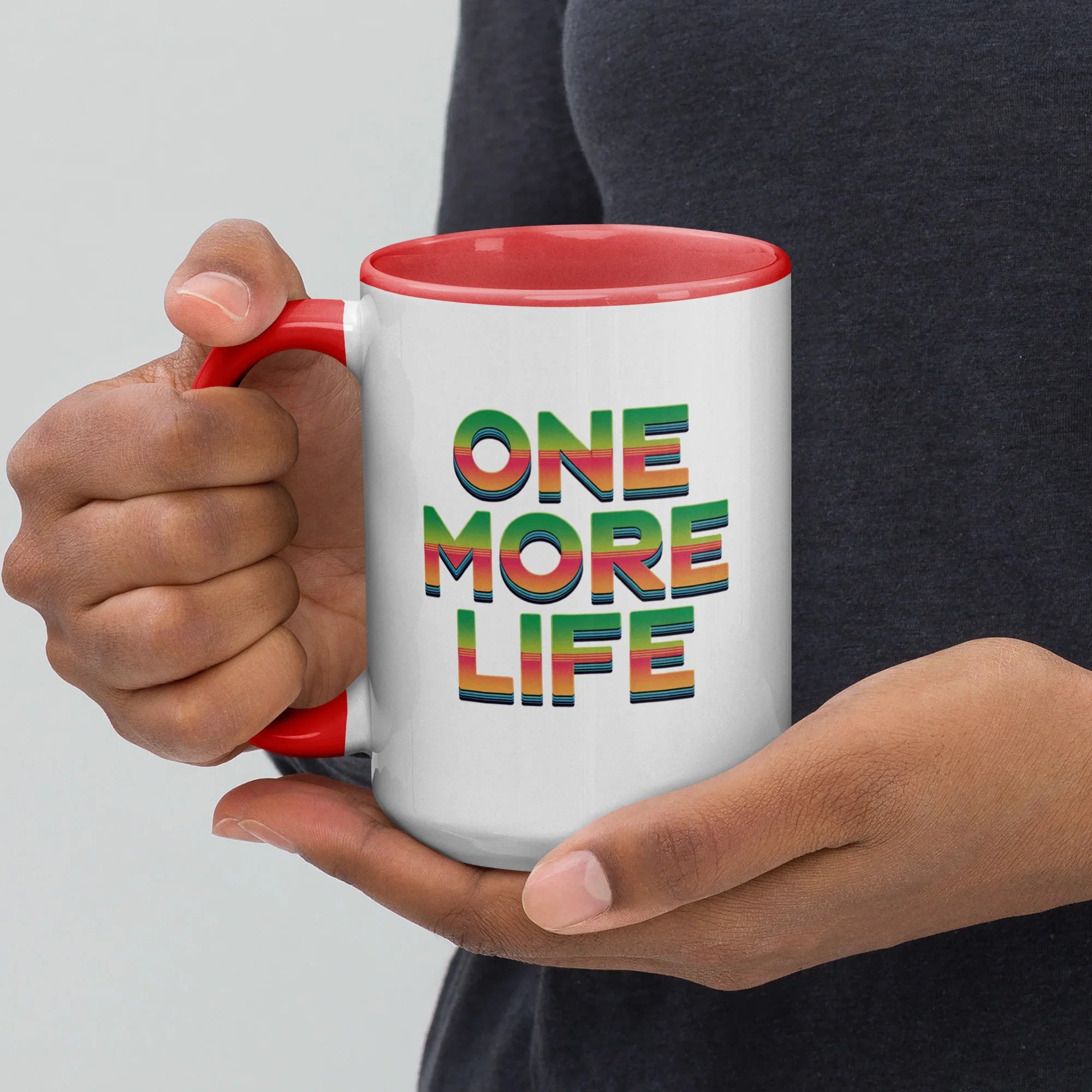 One More Life Mug – Respawn Your Day with Gamer Energy - RaZits