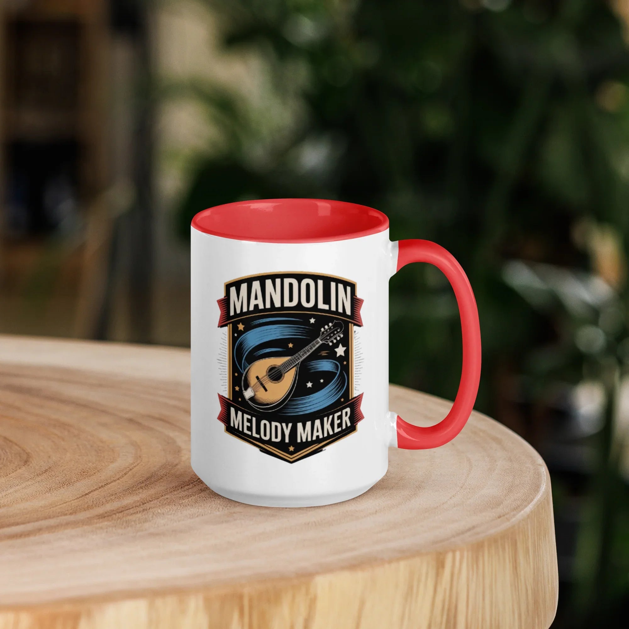Mandolin Melody Maker Mug – Vintage Strings & Starry Sips - RaZits