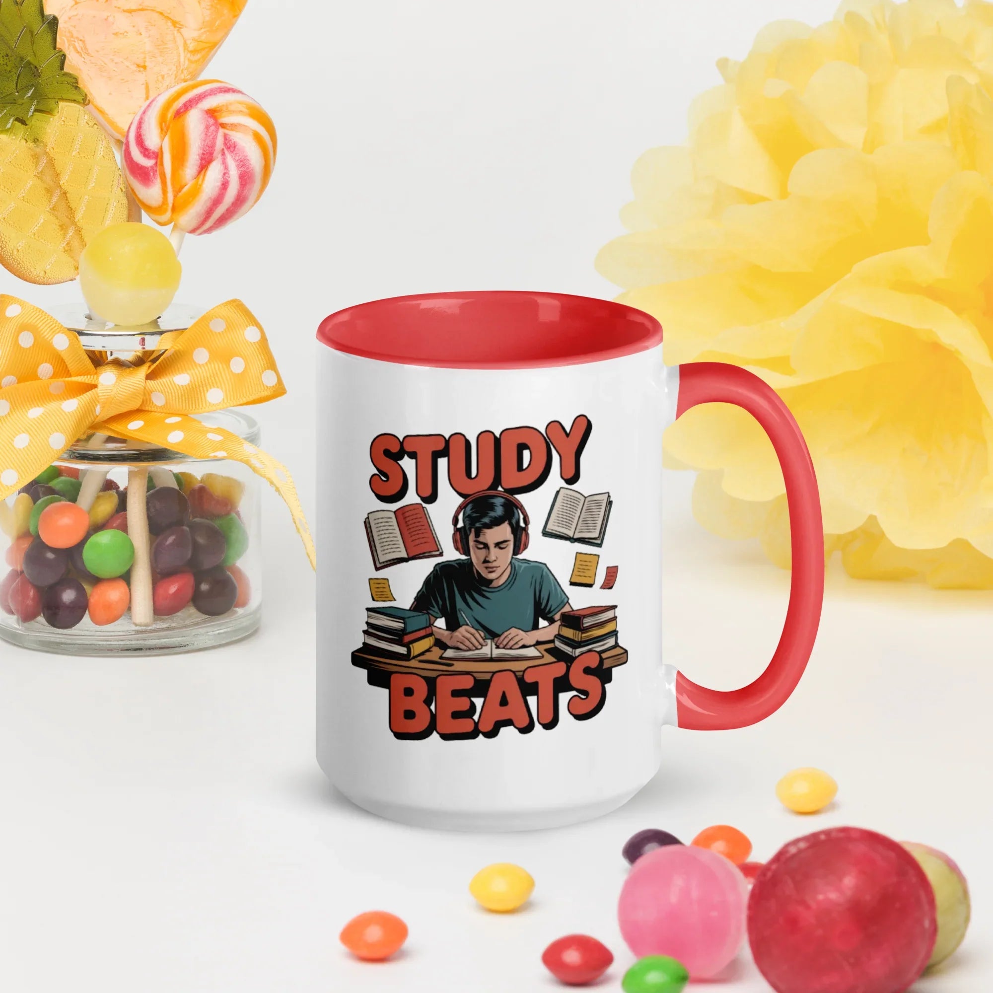 Study Beats Focus-Mode Ceramic Mug - RaZits