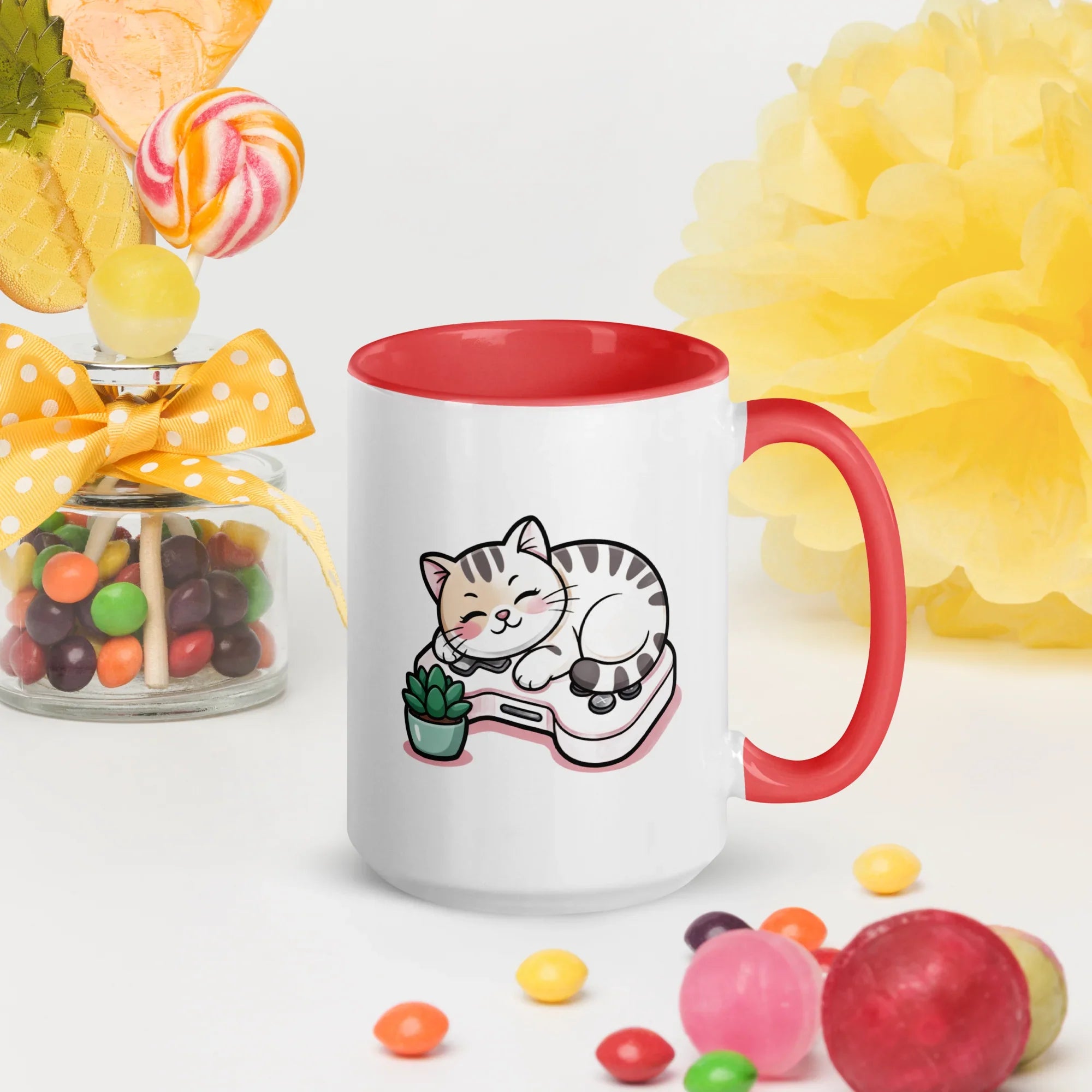 Gamer Cat Mug – Cozy Kawaii Vibes for Chill Players - RaZits