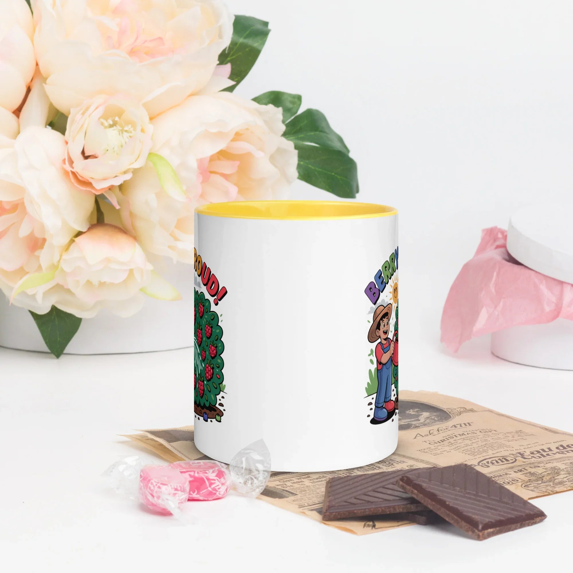 Berry Proud Gardener Ceramic Mug - RaZits