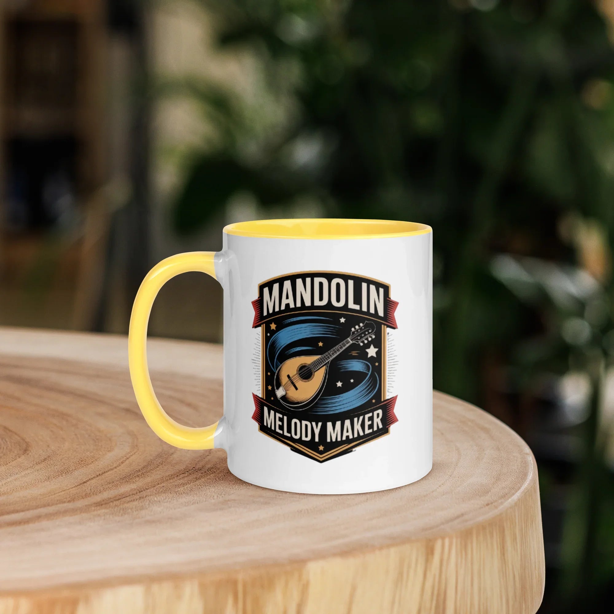 Mandolin Melody Maker Mug – Vintage Strings & Starry Sips - RaZits