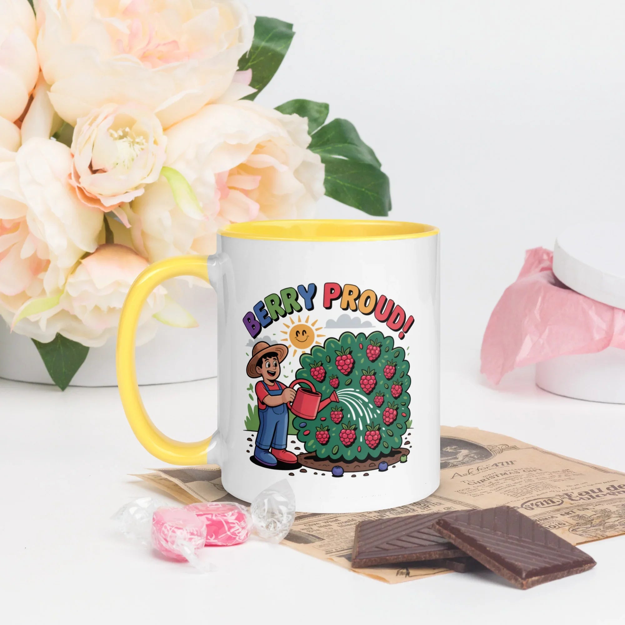 Berry Proud Gardener Ceramic Mug - RaZits
