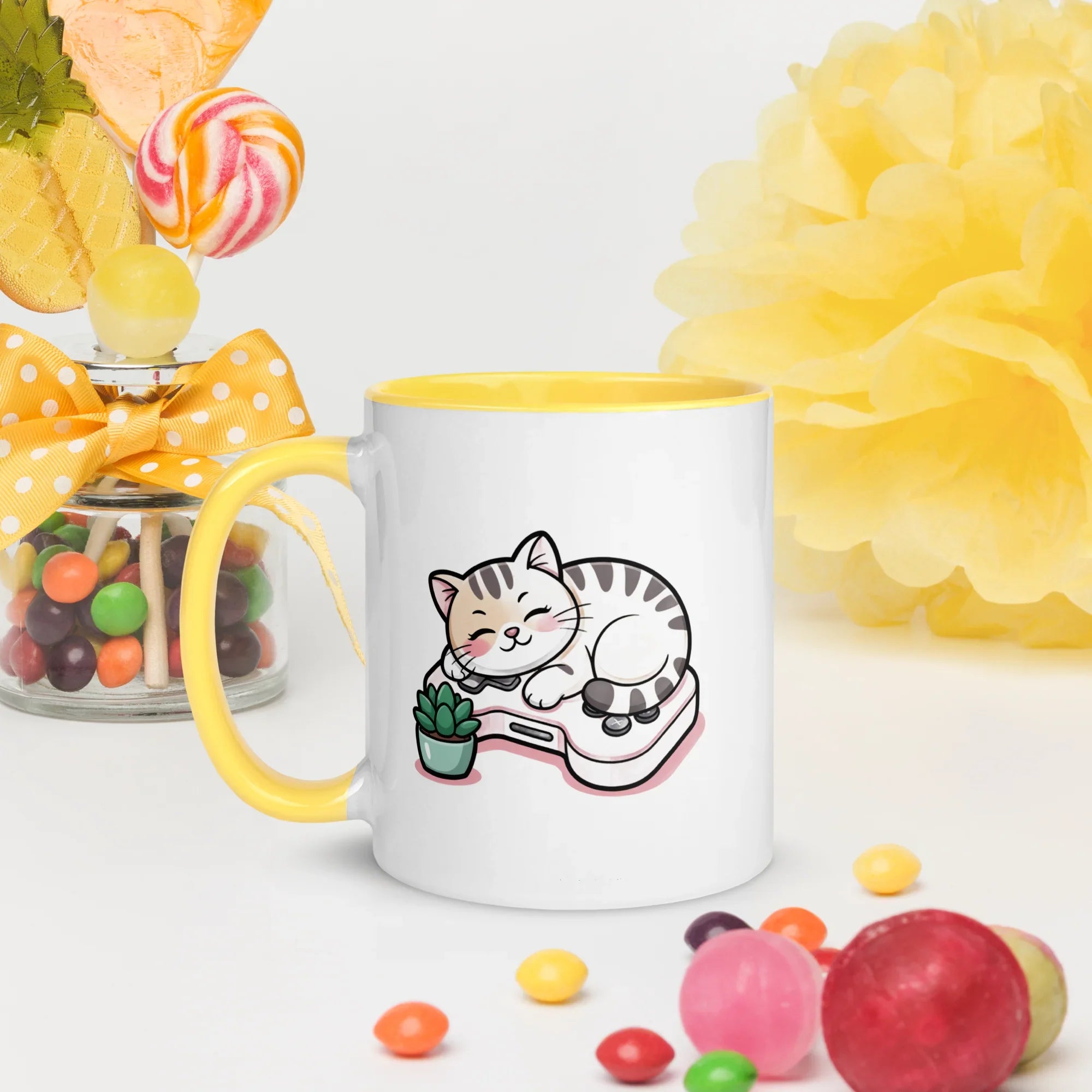 Gamer Cat Mug – Cozy Kawaii Vibes for Chill Players - RaZits