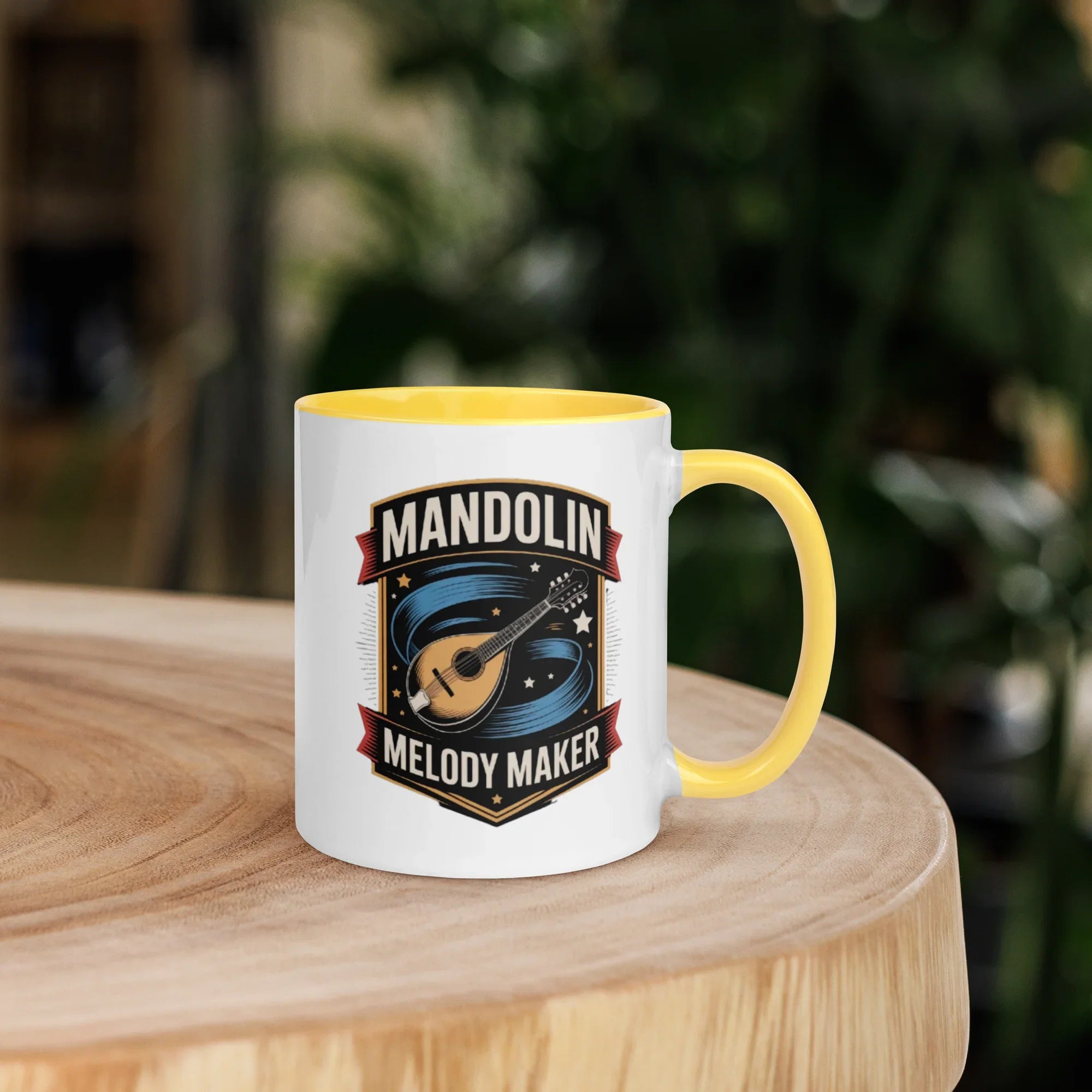 Mandolin Melody Maker Mug – Vintage Strings & Starry Sips - RaZits