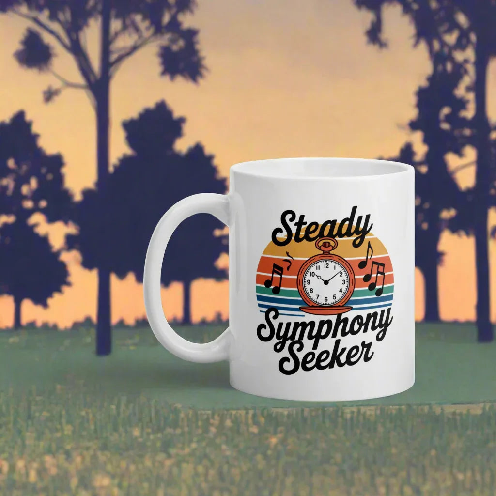 Steady Symphony Seeker Ceramic Mug - RaZits
