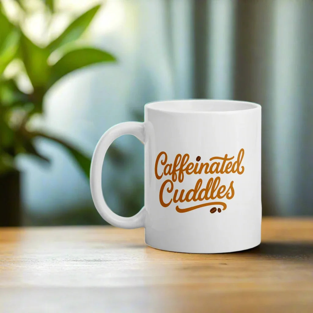 Caffeinated Cuddles Coffee Mug – Cozy Vibes in Every Sip - RaZits