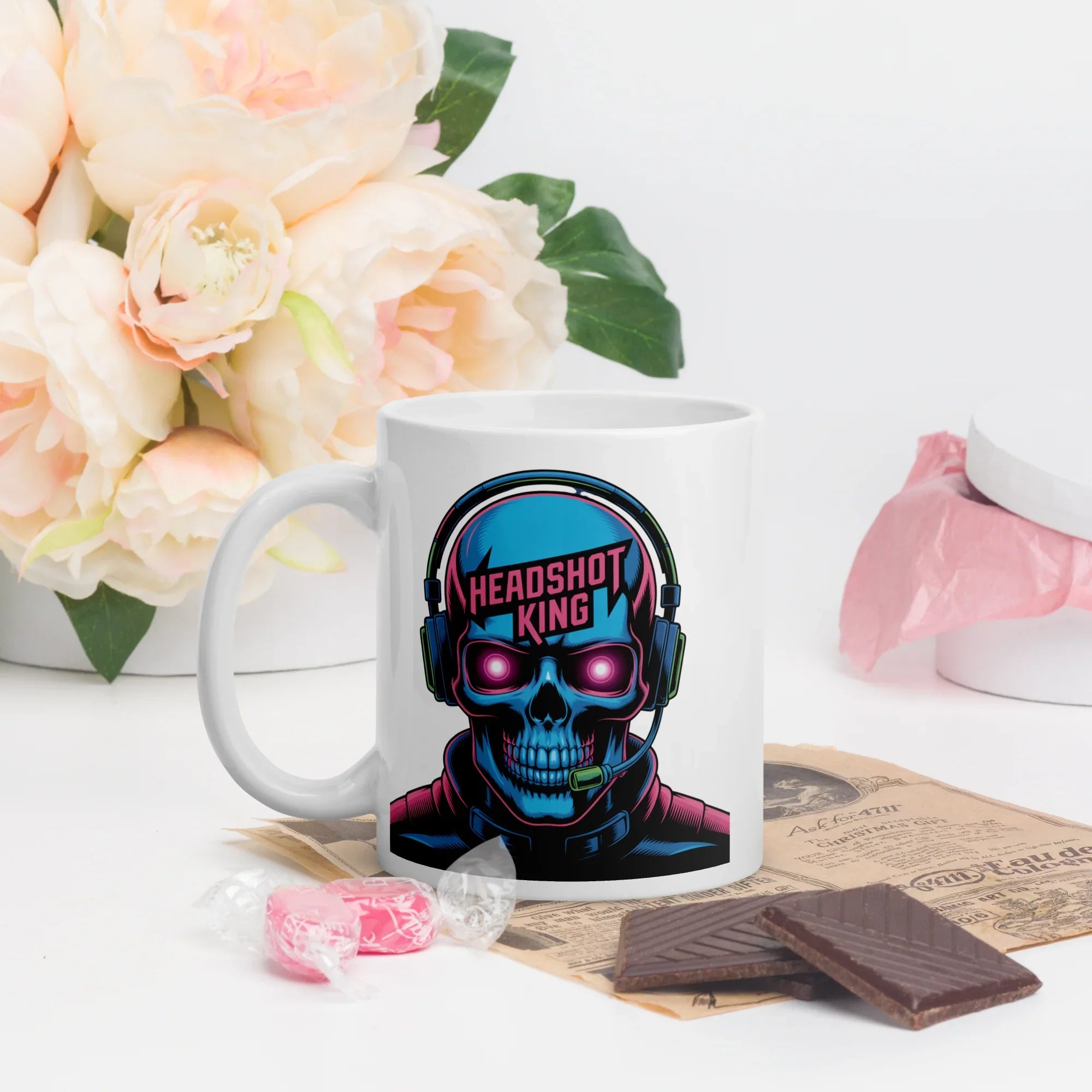 HEADSHOT KING – FPS Gamer Energy Mug for Esports Legends - RaZits