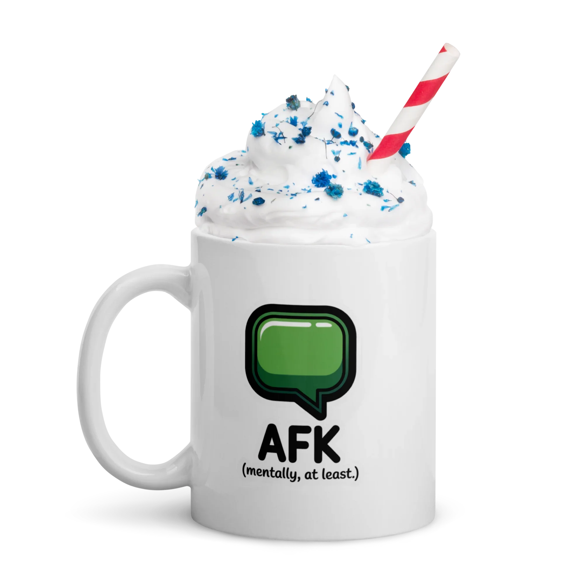 AFK (Mentally, at Least) Mug | Gamer Humor & Relatable AFK Energy - RaZits