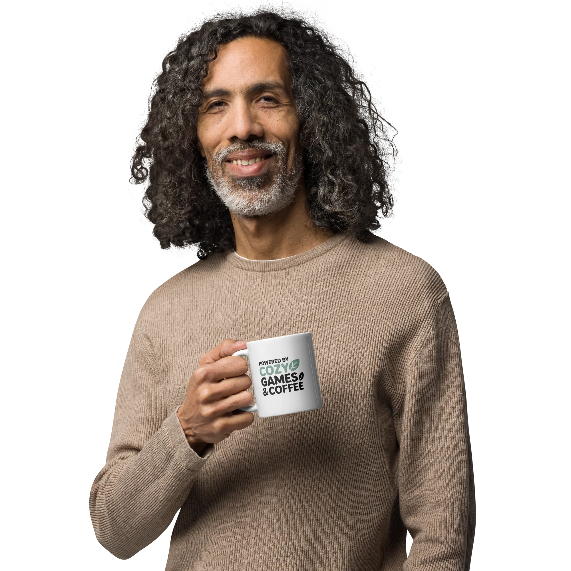 Powered by Cozy Games & Coffee Mug – Minimalist Gamer Lifestyle Design - RaZits