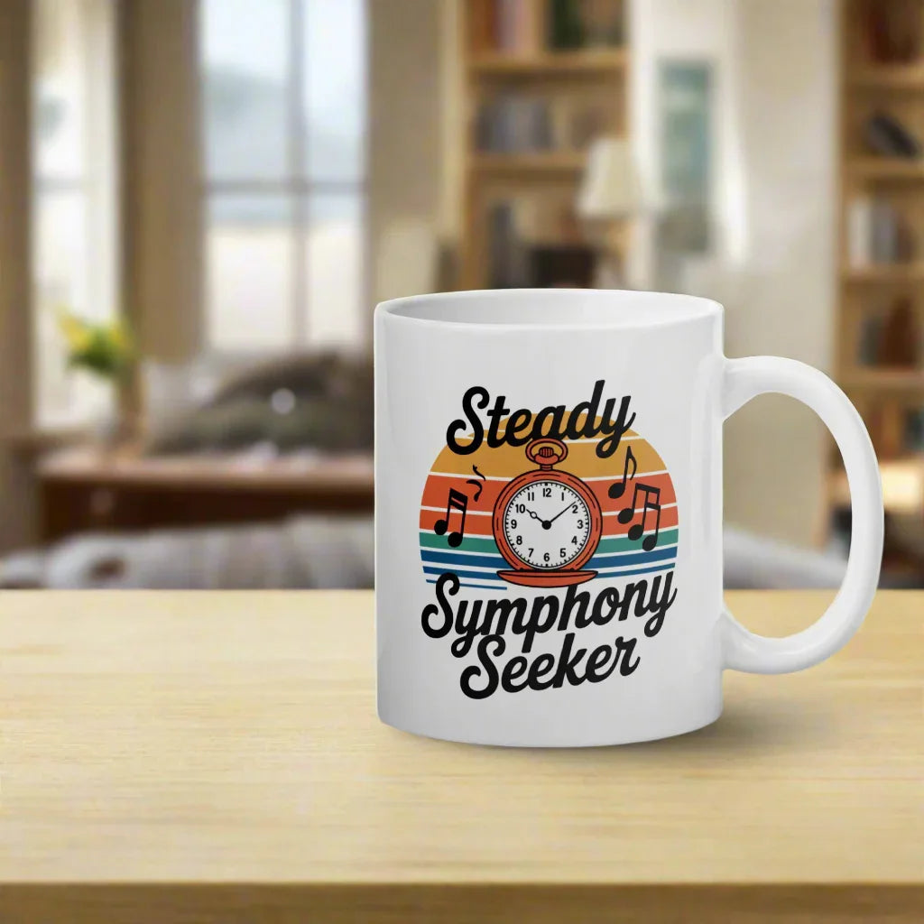 Steady Symphony Seeker Ceramic Mug - RaZits