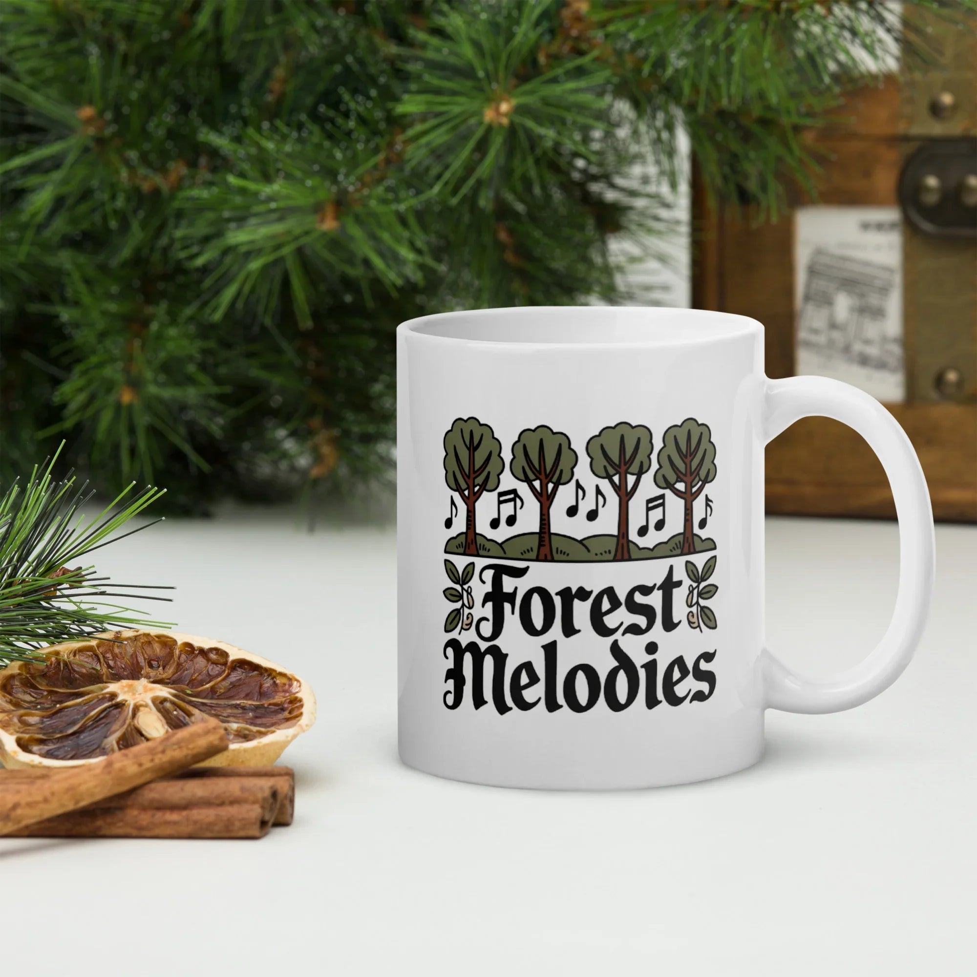 Forest Melodies Mug – Nature’s Calm in a Cup - RaZits