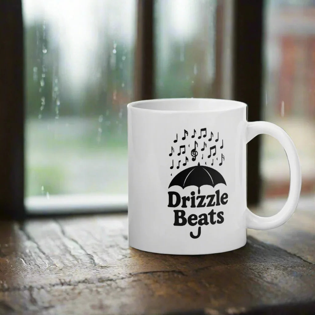 Drizzle Beats Mug – Moody Coffee Vibes in Every Sip - RaZits