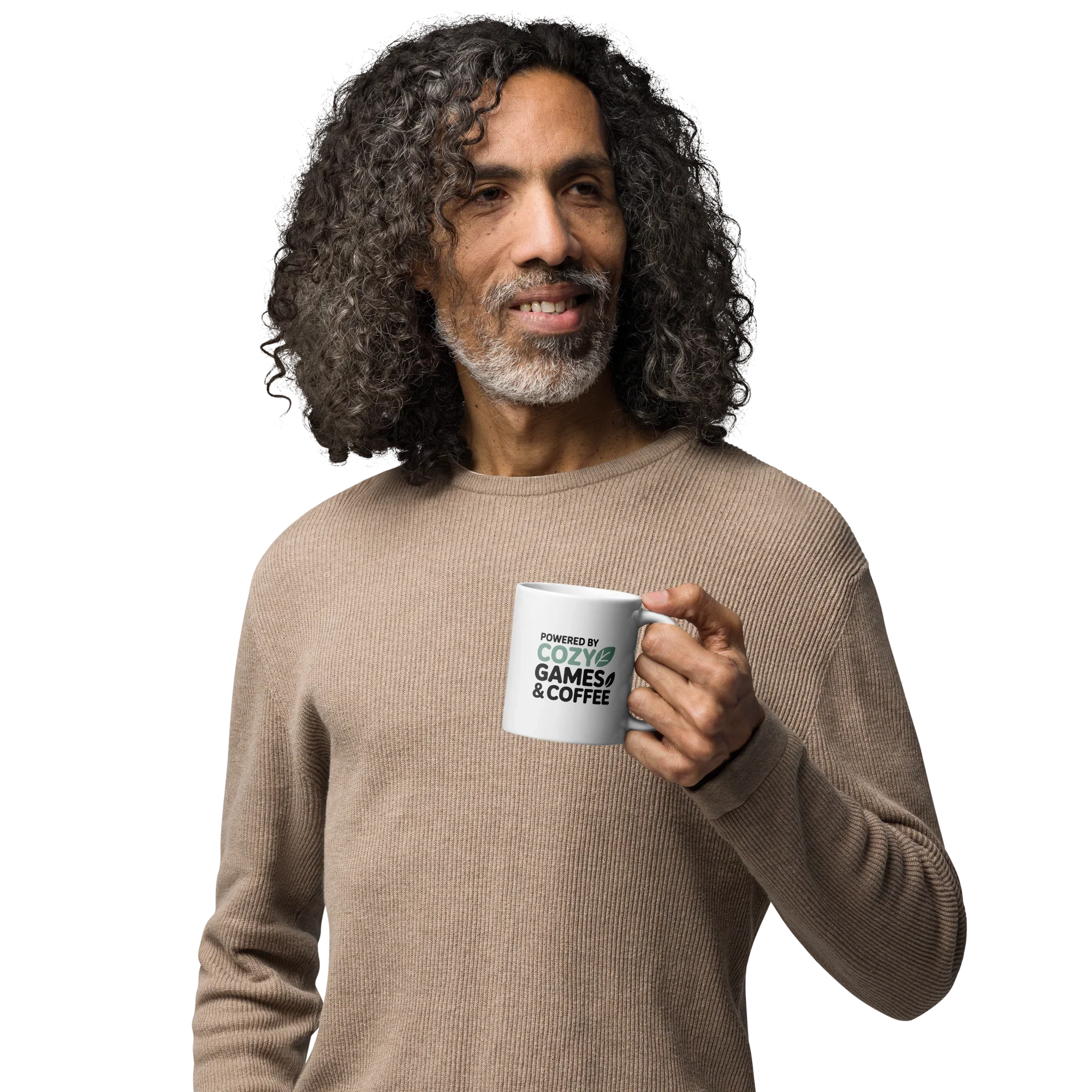 Powered by Cozy Games & Coffee Mug – Minimalist Gamer Lifestyle Design - RaZits