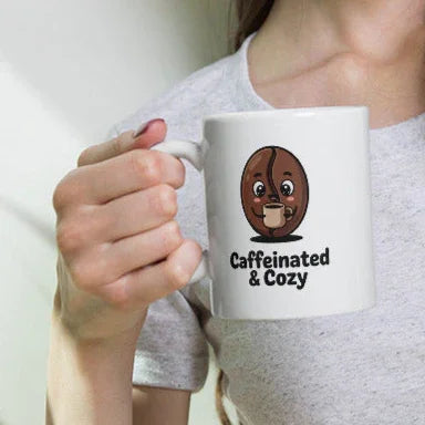 Caffeinated & Cozy Coffee Mug - RaZits