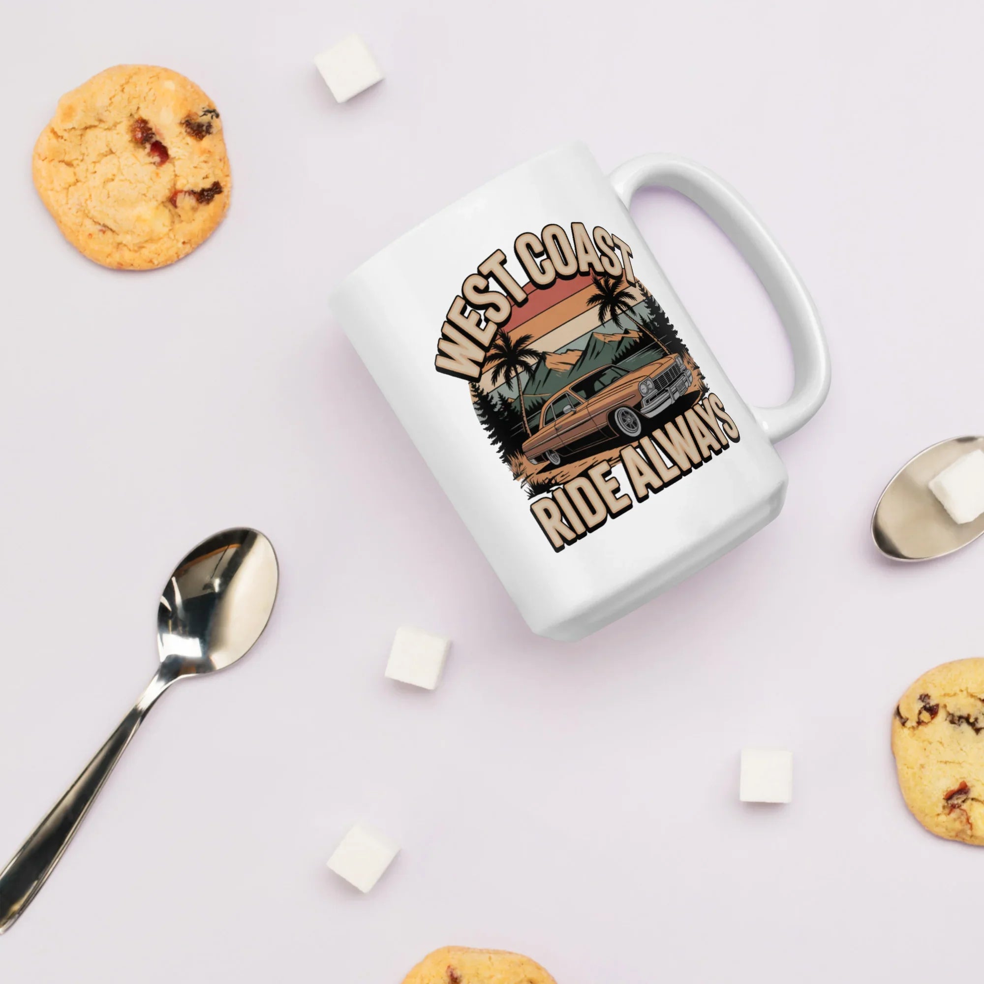 West Coast Ride Always Ceramic Mug - RaZits