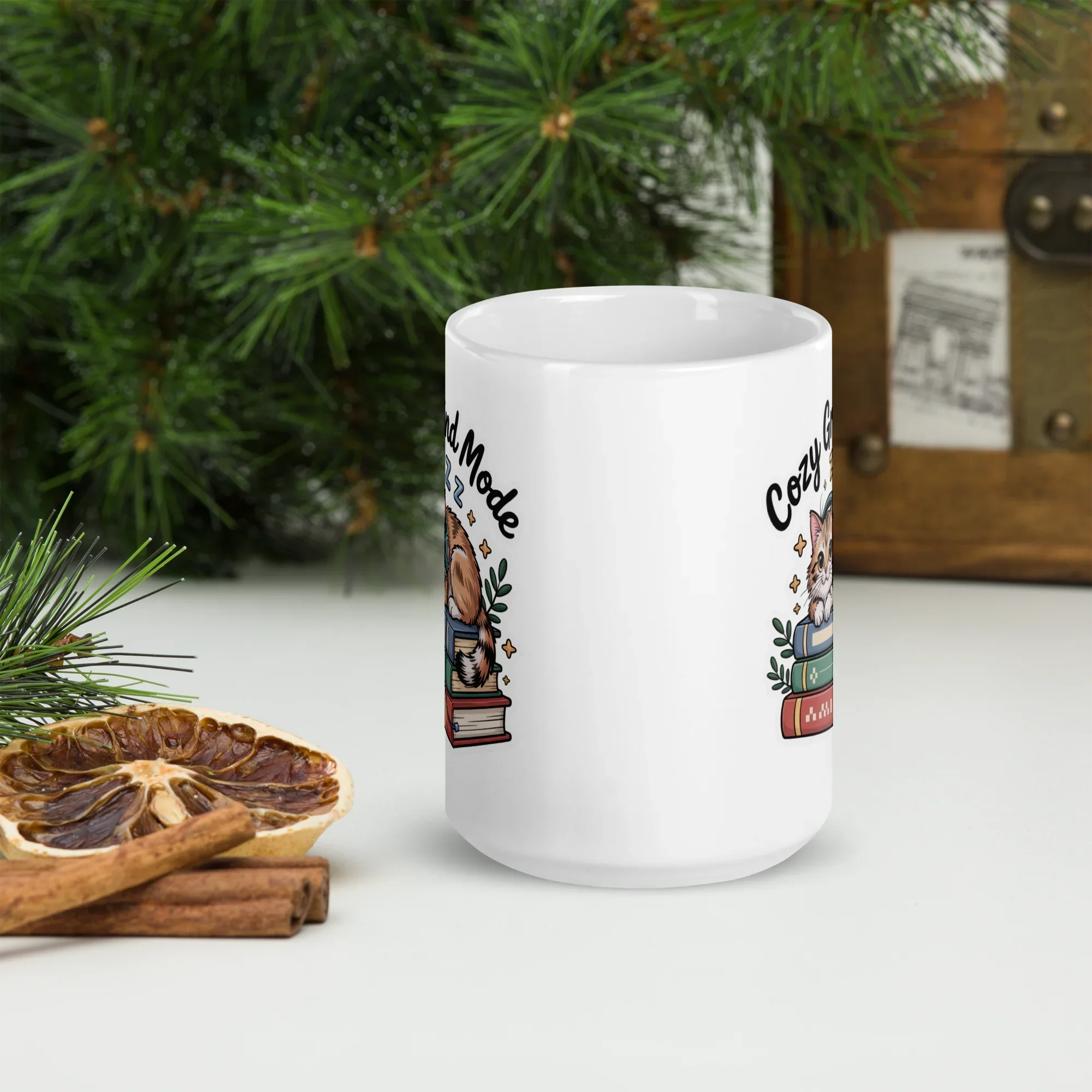 Cozy Grind Mode Cat Mug – Chill Gamer Cat Design for Focused Vibes - RaZits