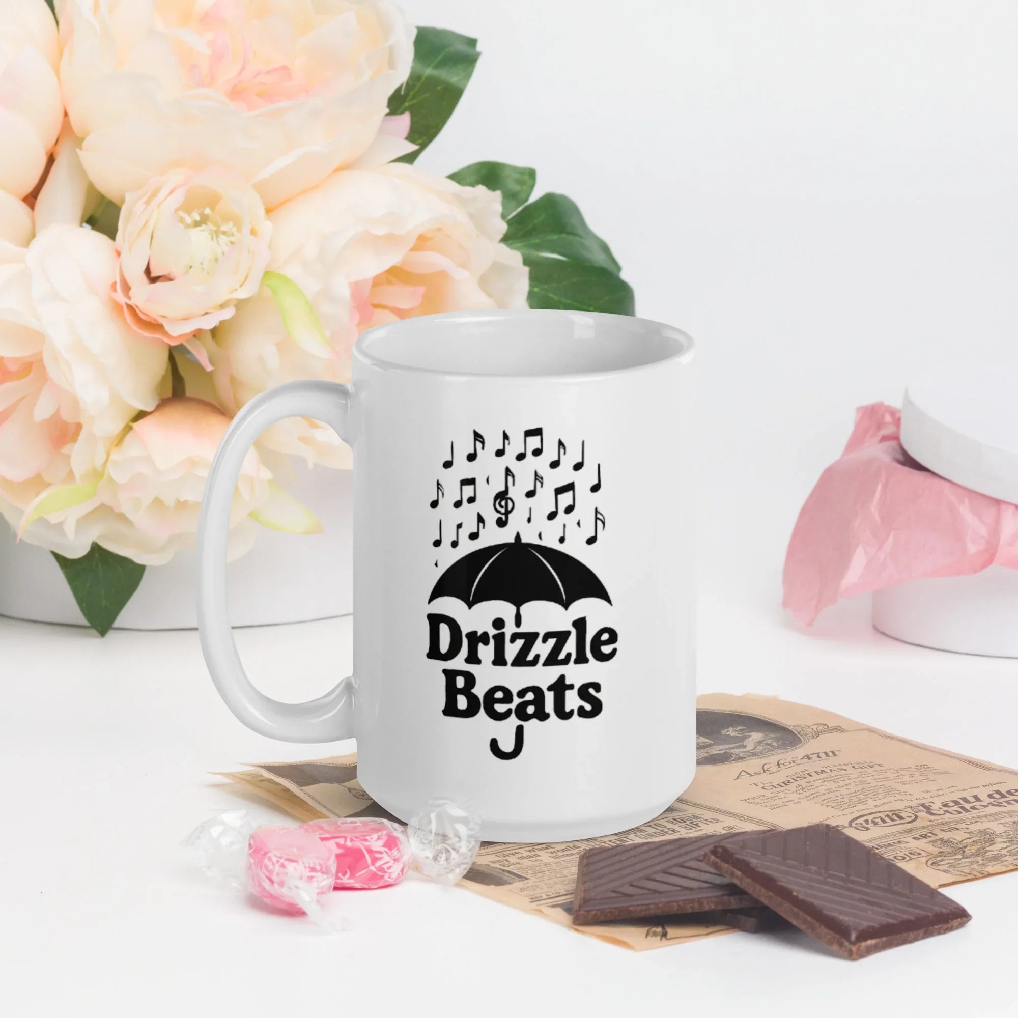 Drizzle Beats Mug – Moody Coffee Vibes in Every Sip - RaZits