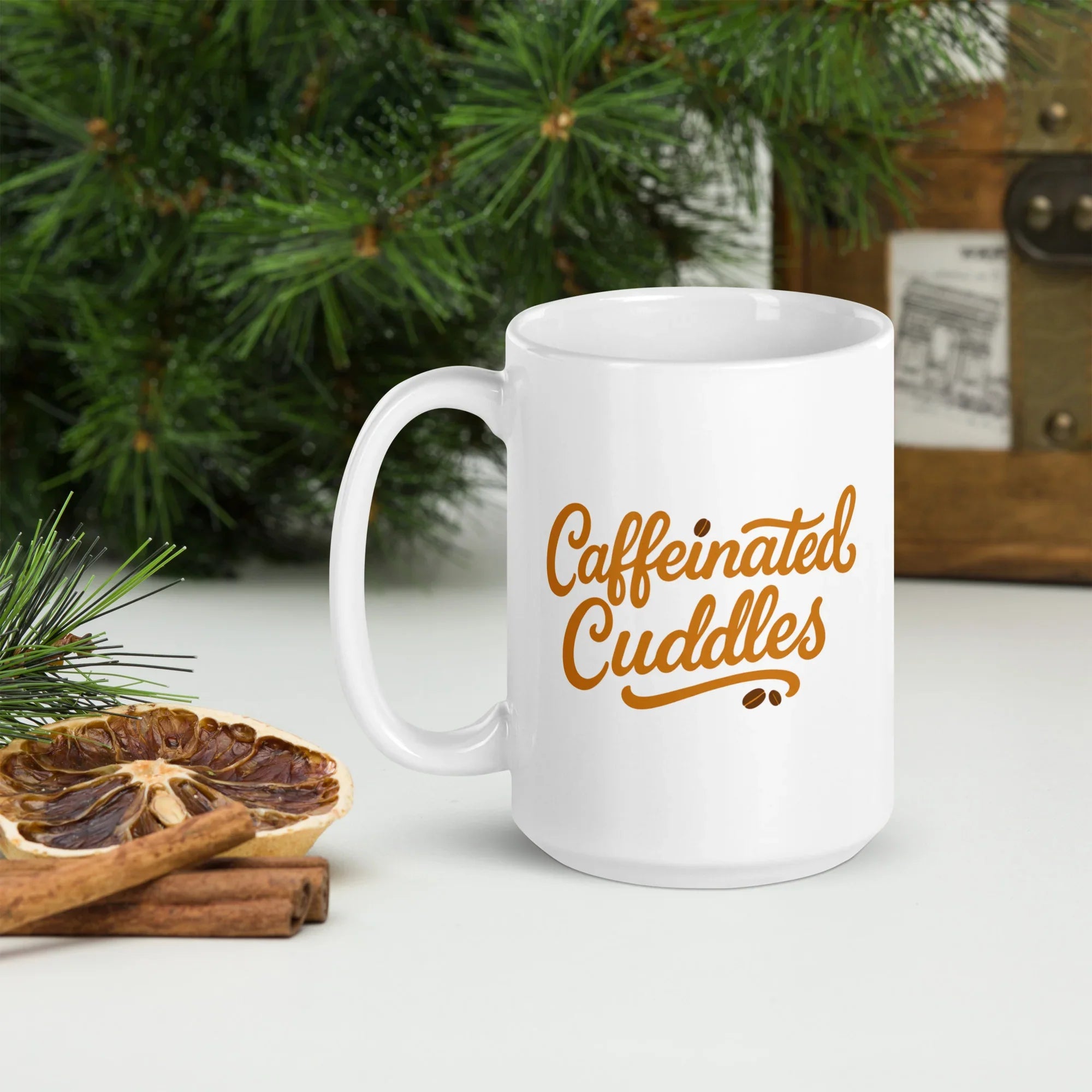 Caffeinated Cuddles Coffee Mug – Cozy Vibes in Every Sip - RaZits
