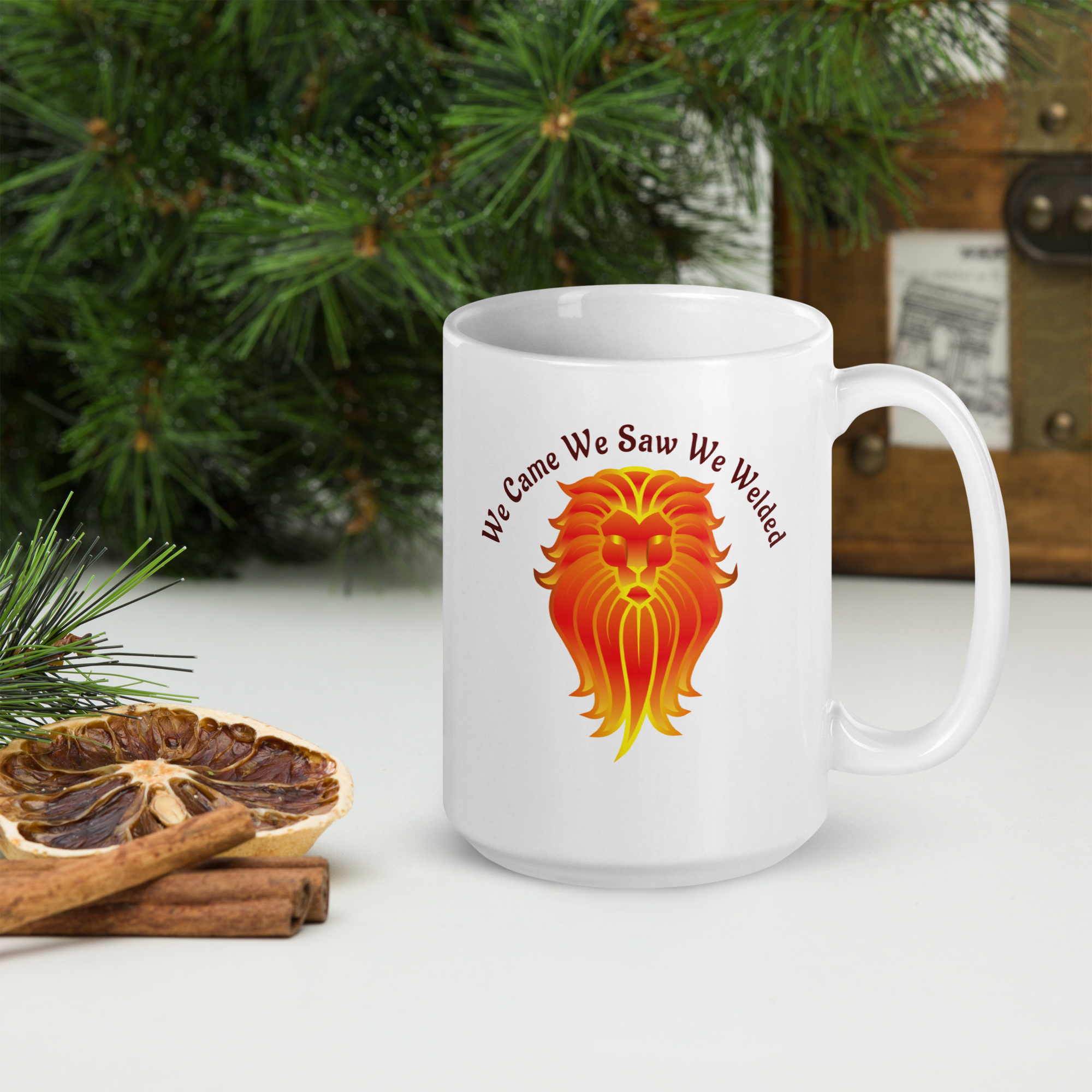 Coffee Mug for Welder – We Came, We Saw, We Welded.