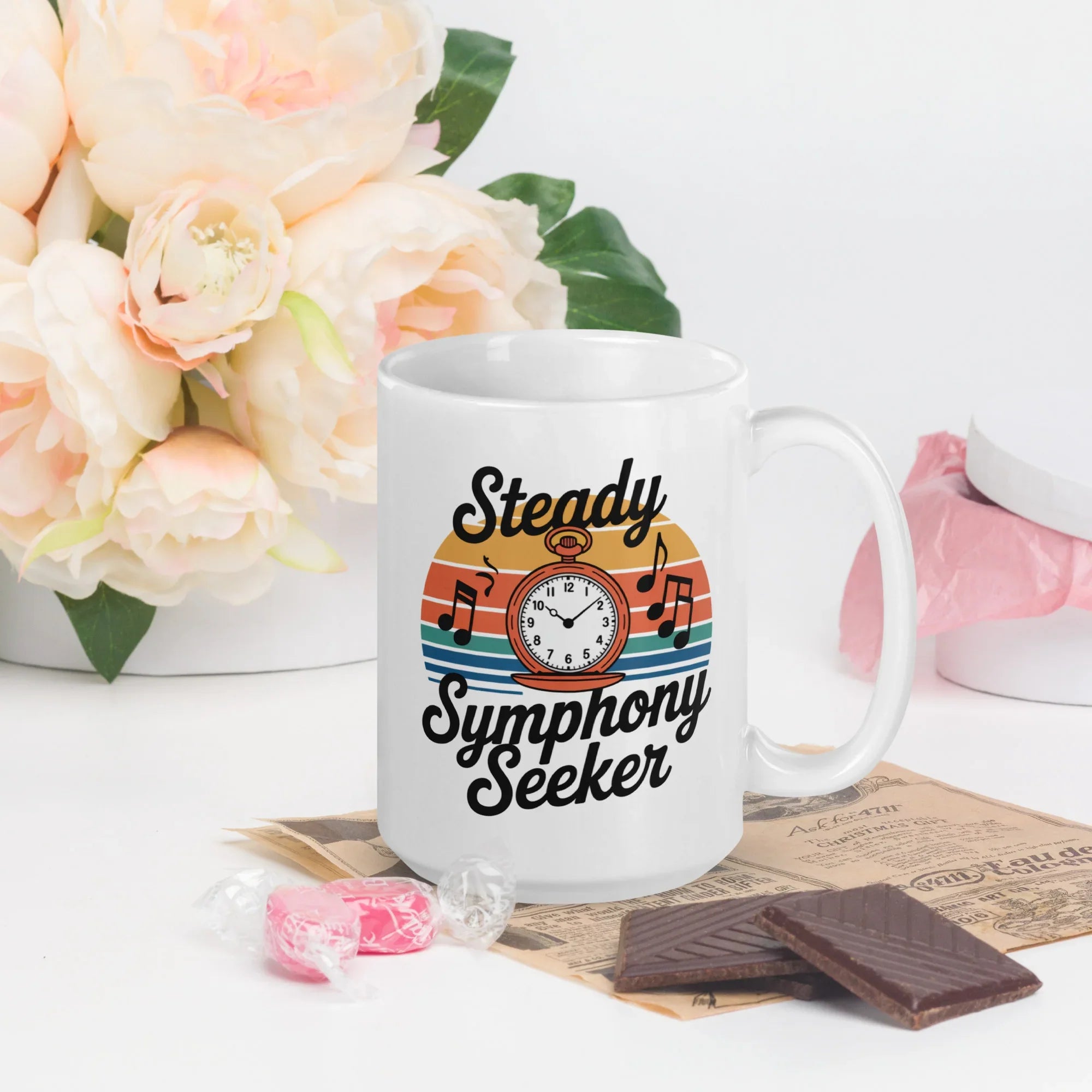 Steady Symphony Seeker Ceramic Mug - RaZits