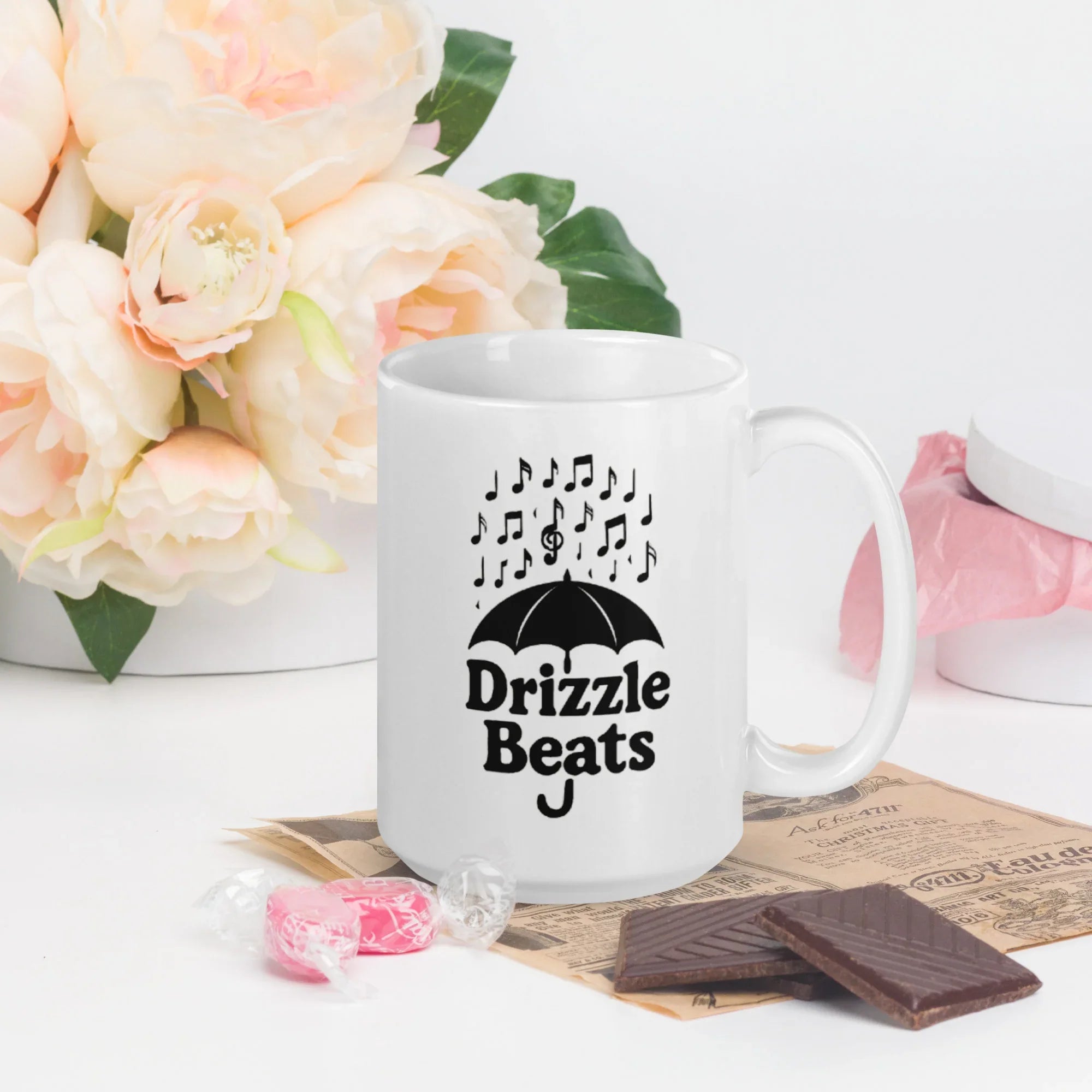 Drizzle Beats Mug – Moody Coffee Vibes in Every Sip - RaZits