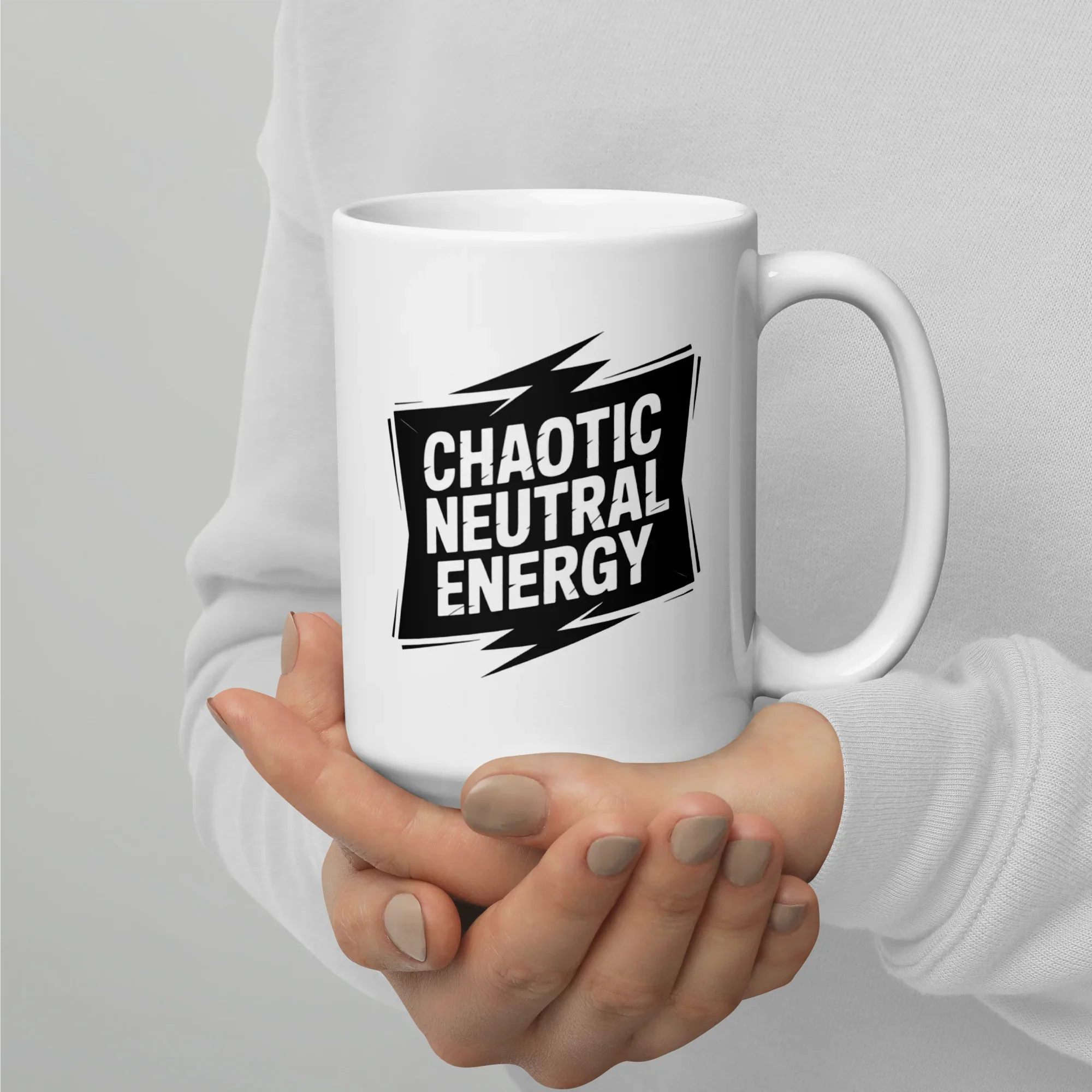 Chaotic Neutral Energy Gaming Mug - RaZits
