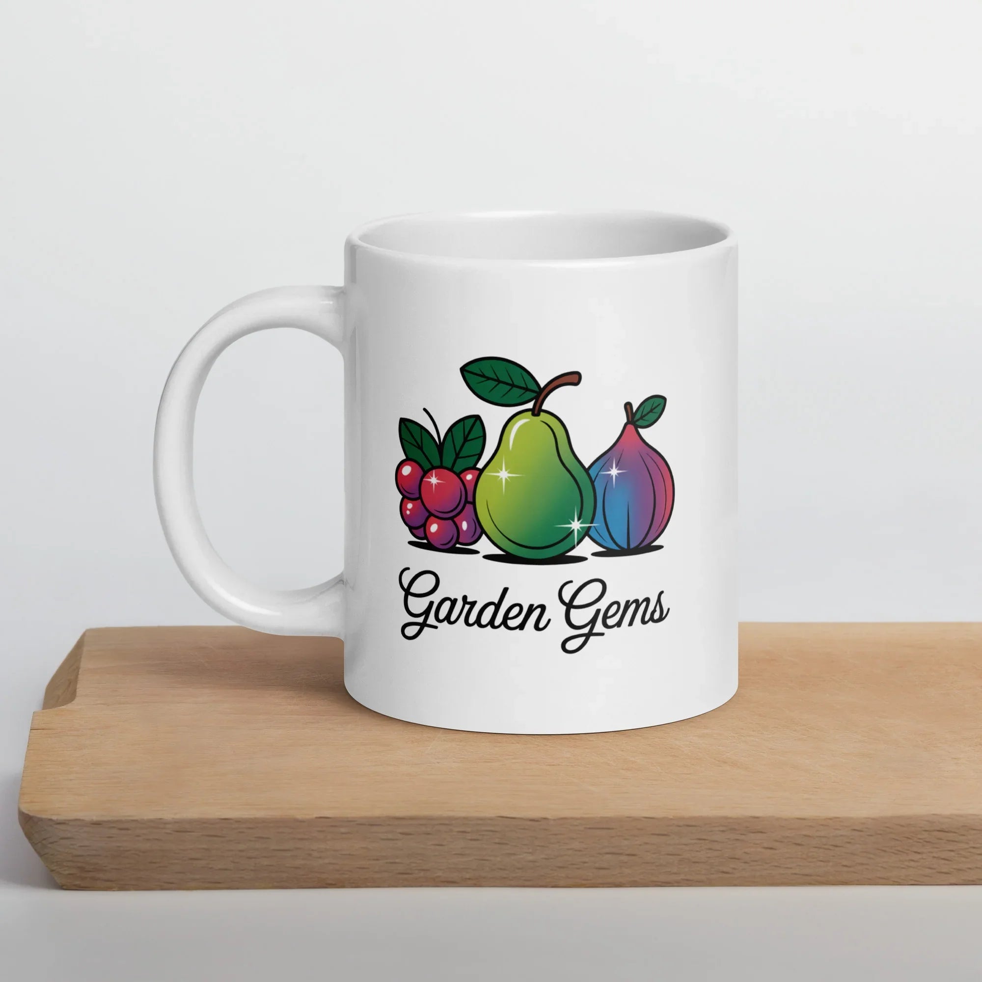 Garden Gems – Vibrant Fruit Art Mug - RaZits
