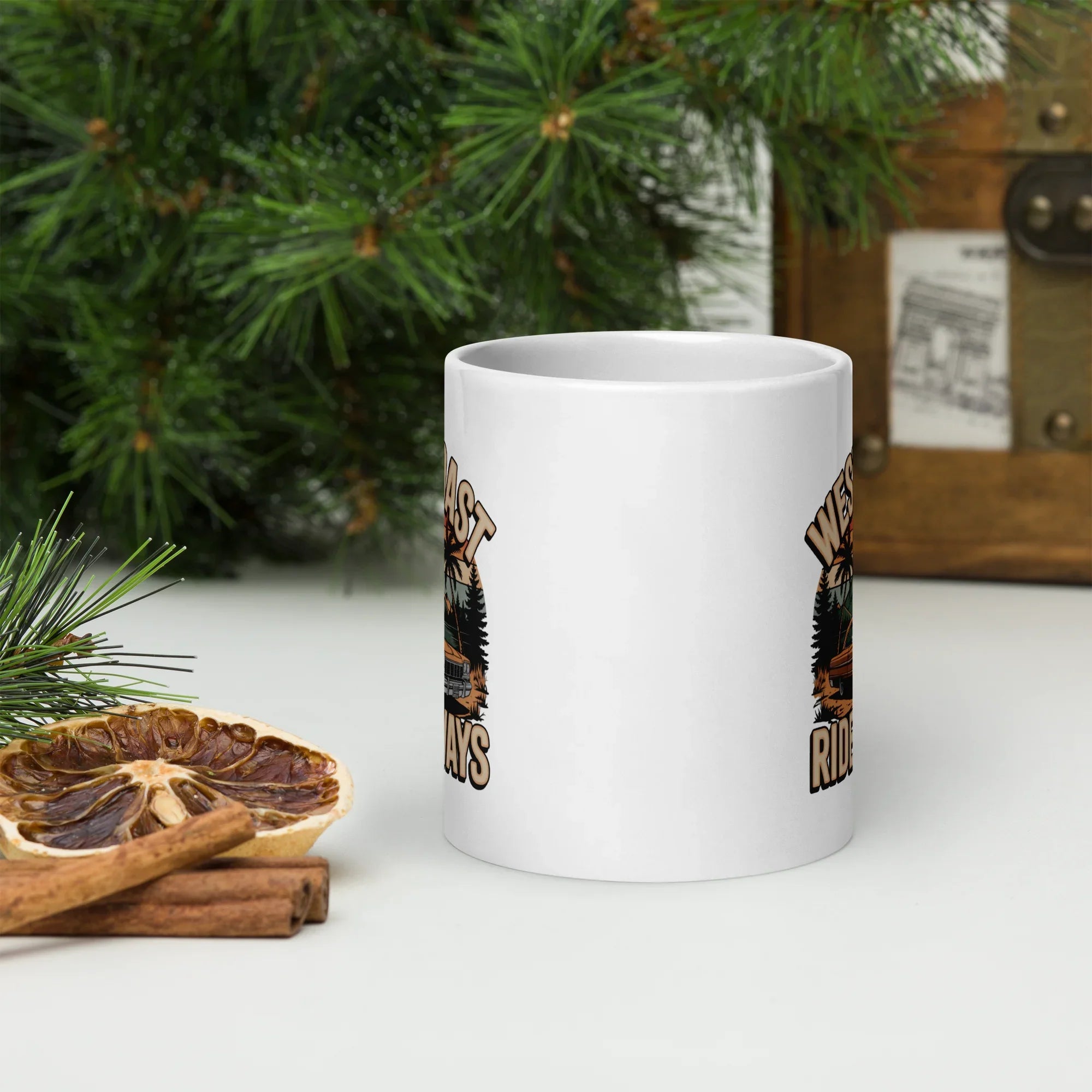 West Coast Ride Always Ceramic Mug - RaZits