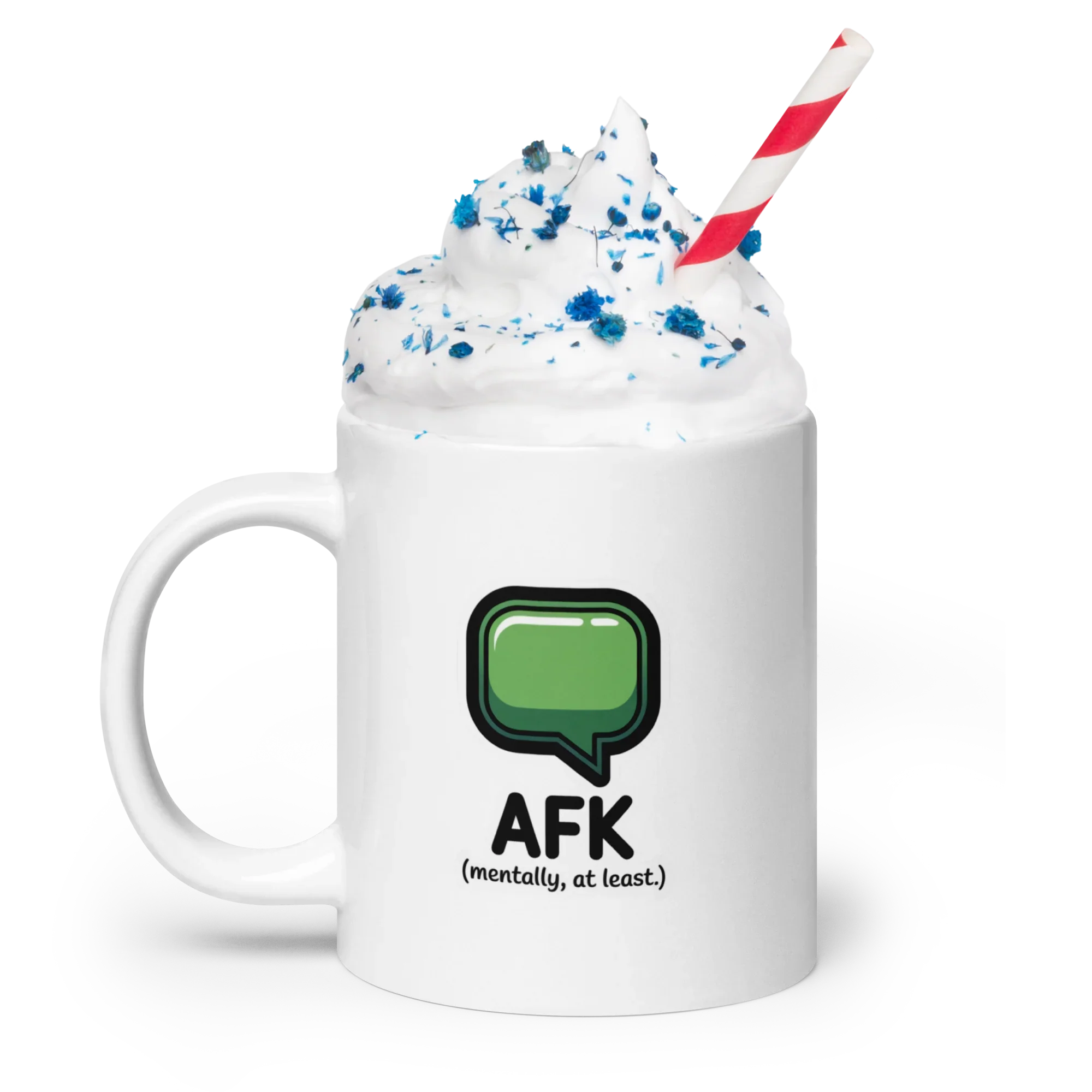 AFK (Mentally, at Least) Mug | Gamer Humor & Relatable AFK Energy - RaZits