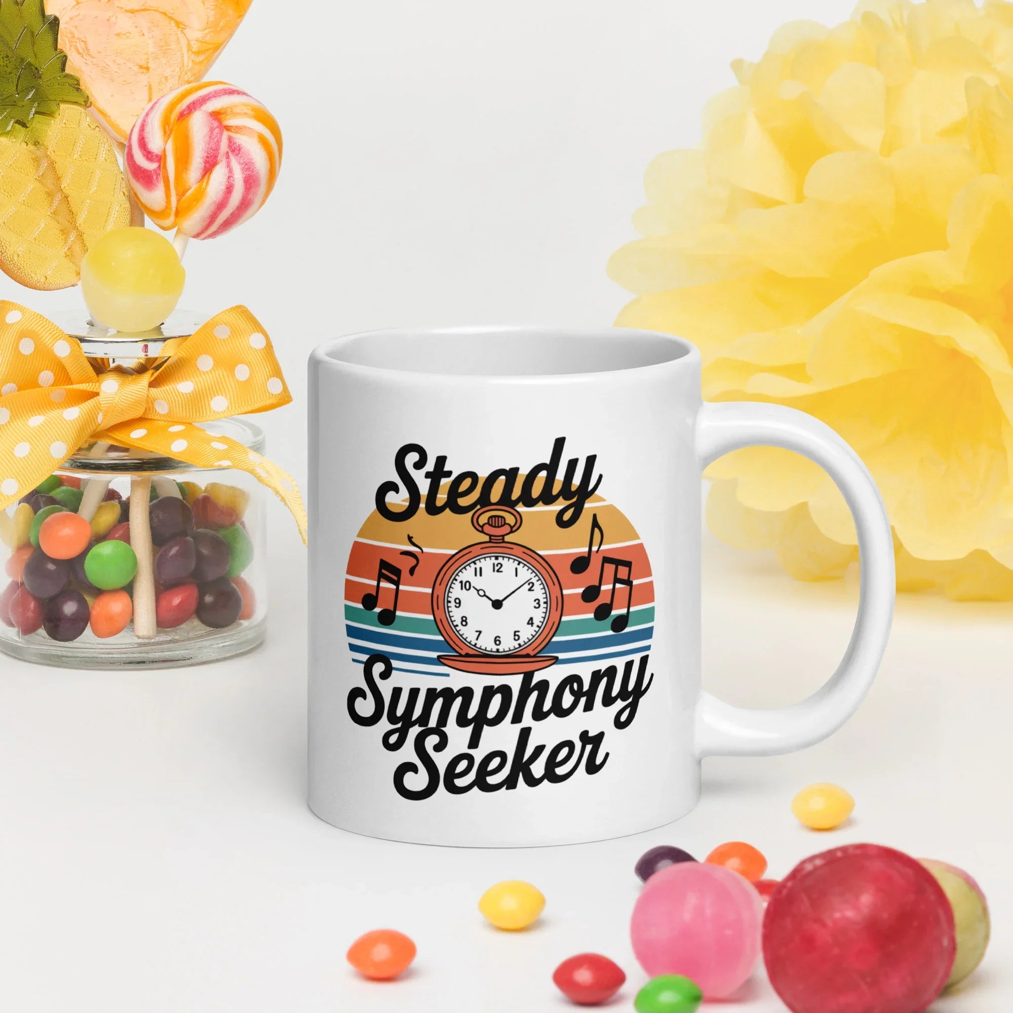 Steady Symphony Seeker Ceramic Mug - RaZits