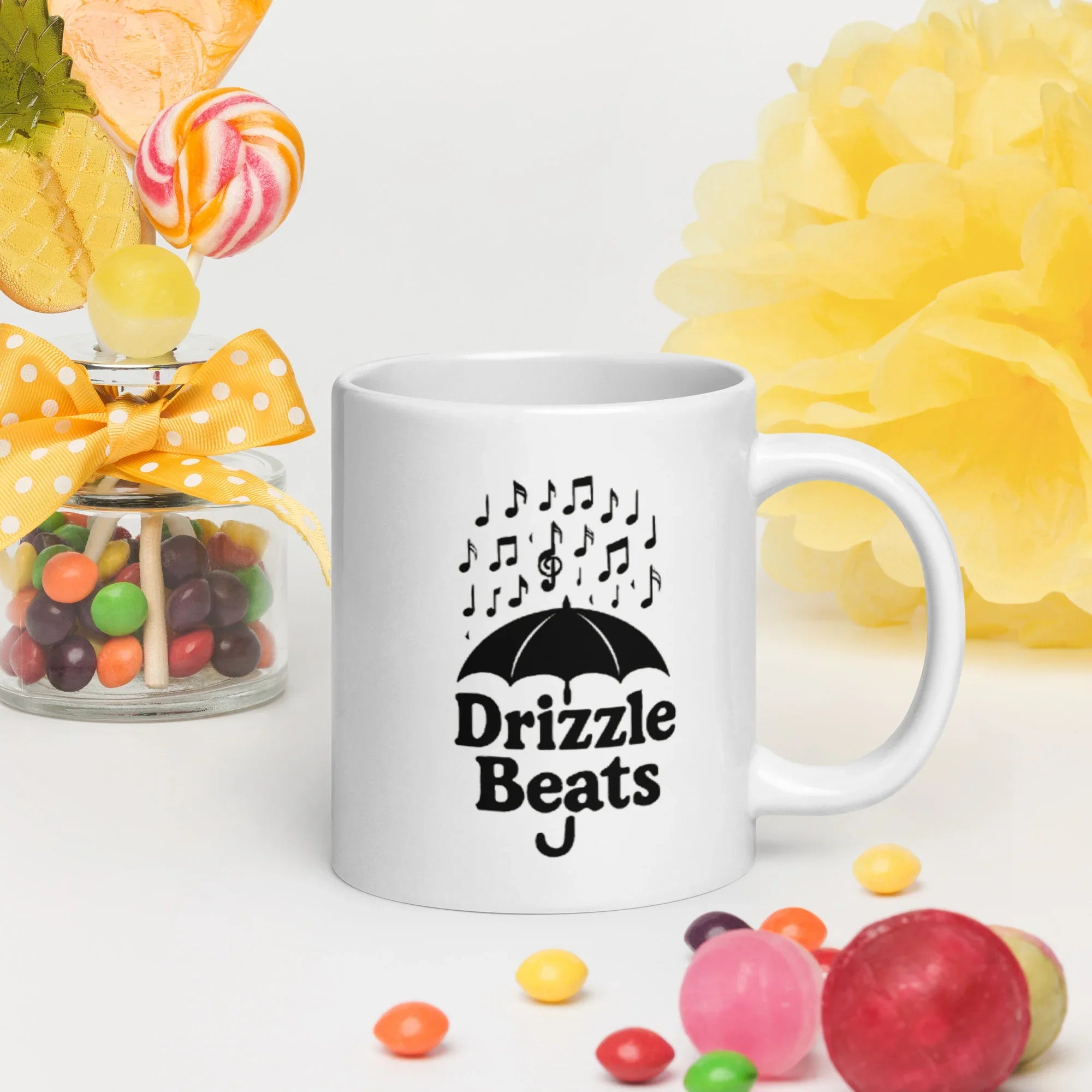 Drizzle Beats Mug – Moody Coffee Vibes in Every Sip - RaZits