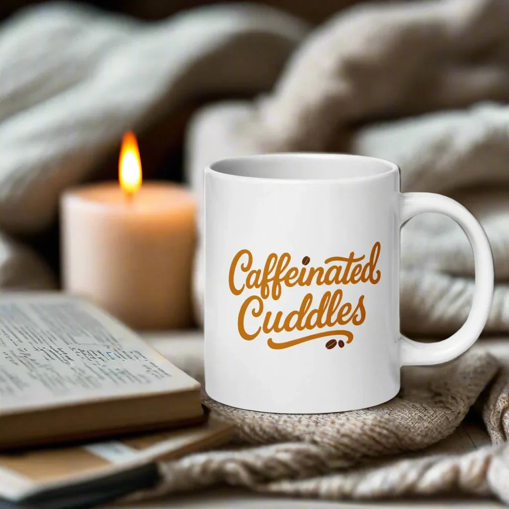Caffeinated Cuddles Coffee Mug – Cozy Vibes in Every Sip - RaZits