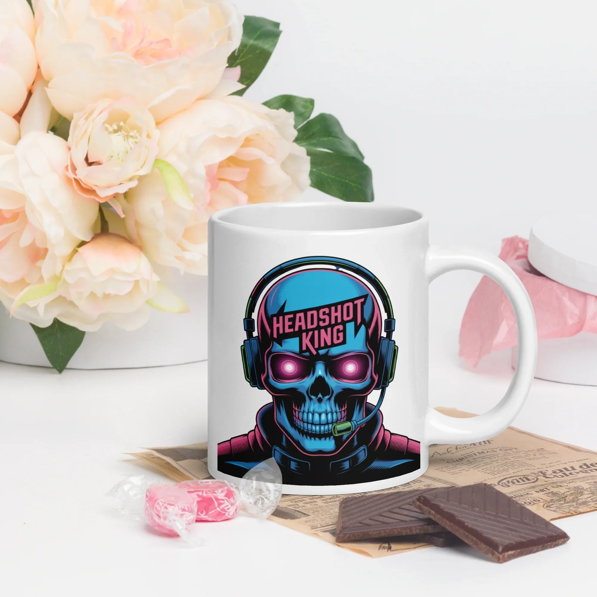 HEADSHOT KING – FPS Gamer Energy Mug for Esports Legends - RaZits
