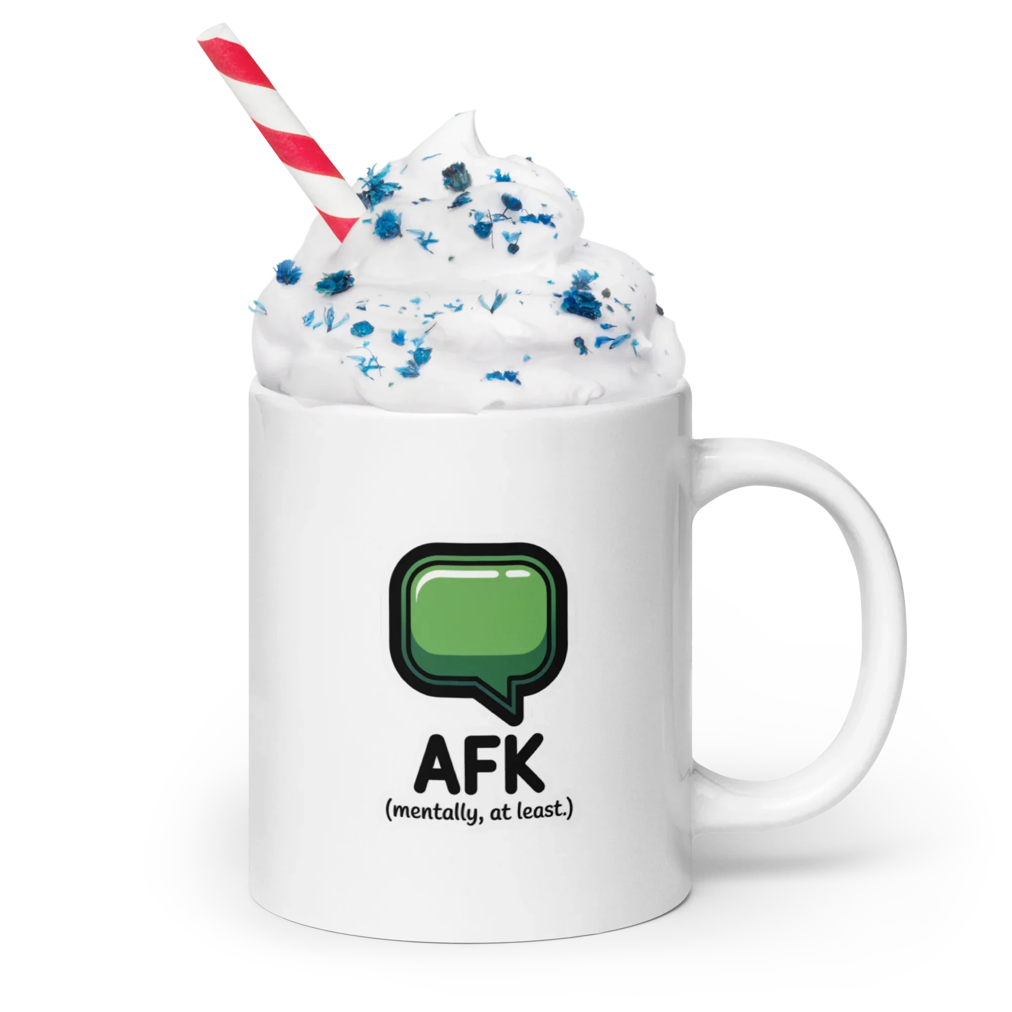 AFK (Mentally, at Least) Mug | Gamer Humor & Relatable AFK Energy - RaZits