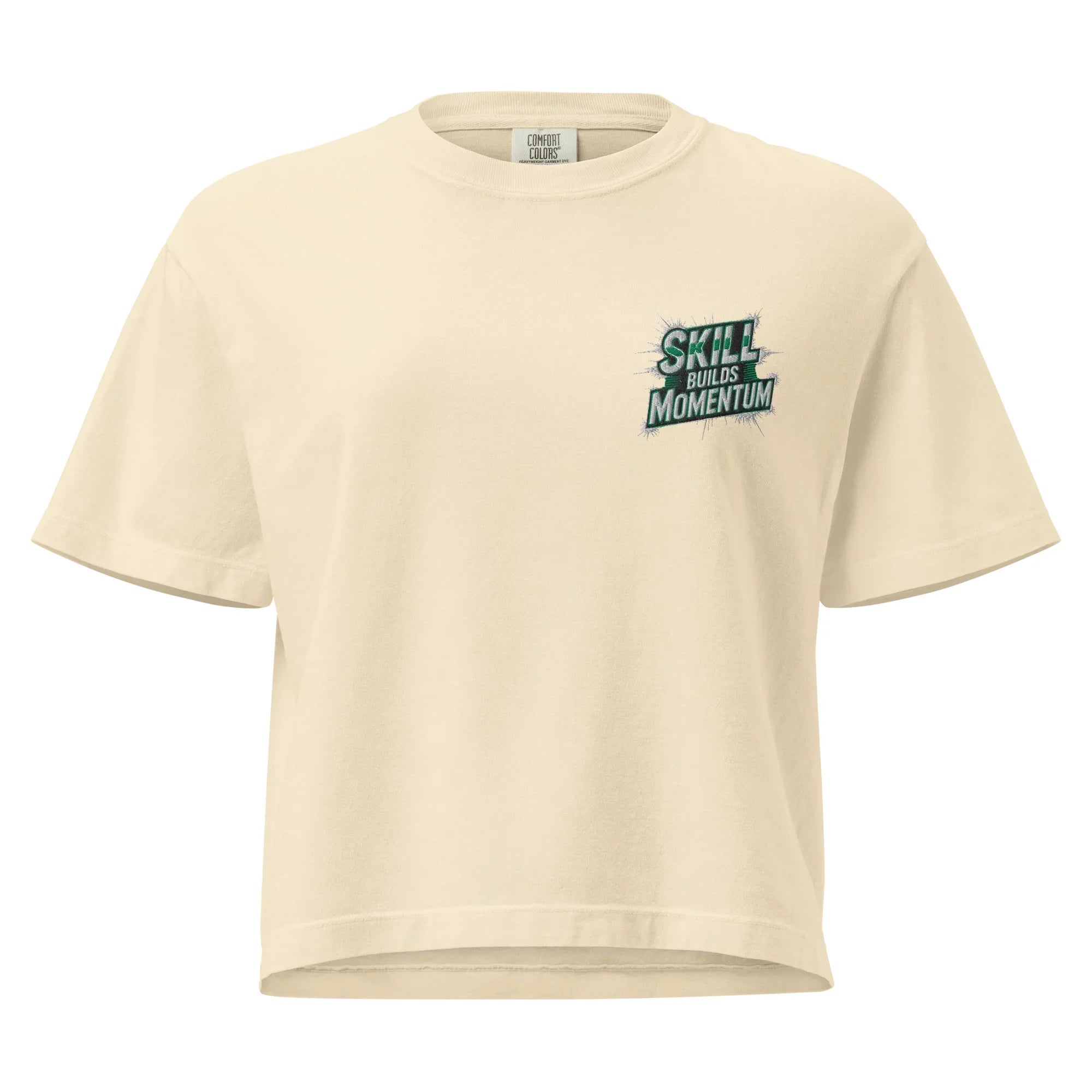 Skill Builds Momentum Fighting T-Shirt – Arcade Burst 2D Fighter Style - RaZits