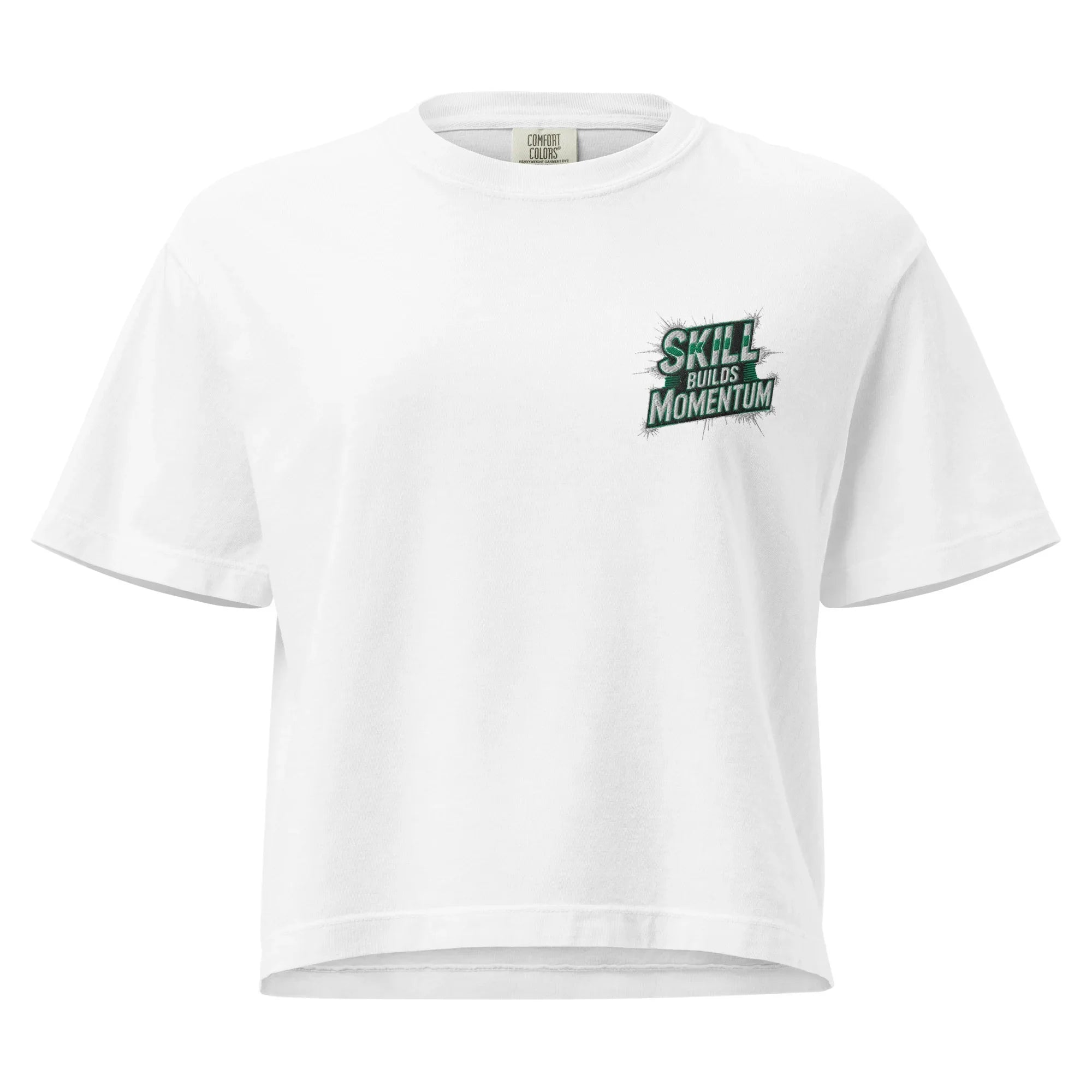 Skill Builds Momentum Fighting T-Shirt – Arcade Burst 2D Fighter Style - RaZits